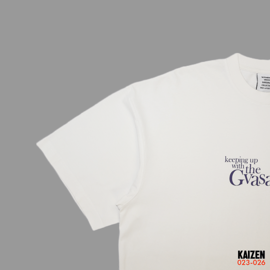 Vetements VETEMENTS - KEEPING UP WITH THE GVASALIAS OVERSIZED TEE Size US XS / EU 42 / 0 - 3 Thumbnail