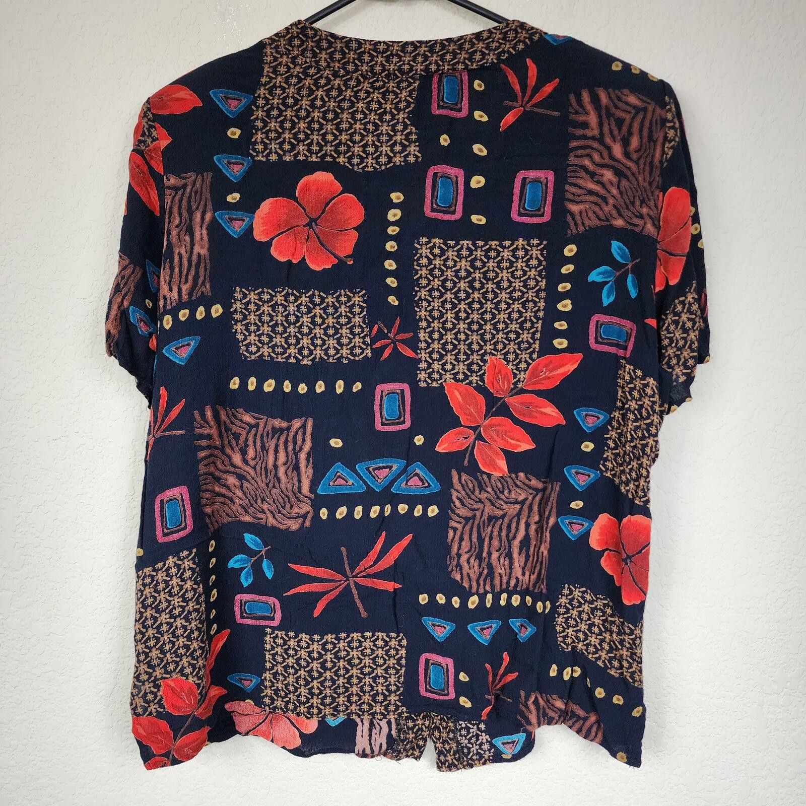 Other Vintage California Krush Women's Rayon Blouse XL Size XL / US 12-14 / IT 48-50 - 2 Thumbnail