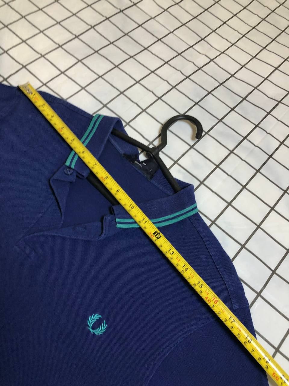 Fred Perry Fred Perry Men Blue Short Sleeves Polo Shirt Size US L / EU 52-54 / 3 - 5 Thumbnail