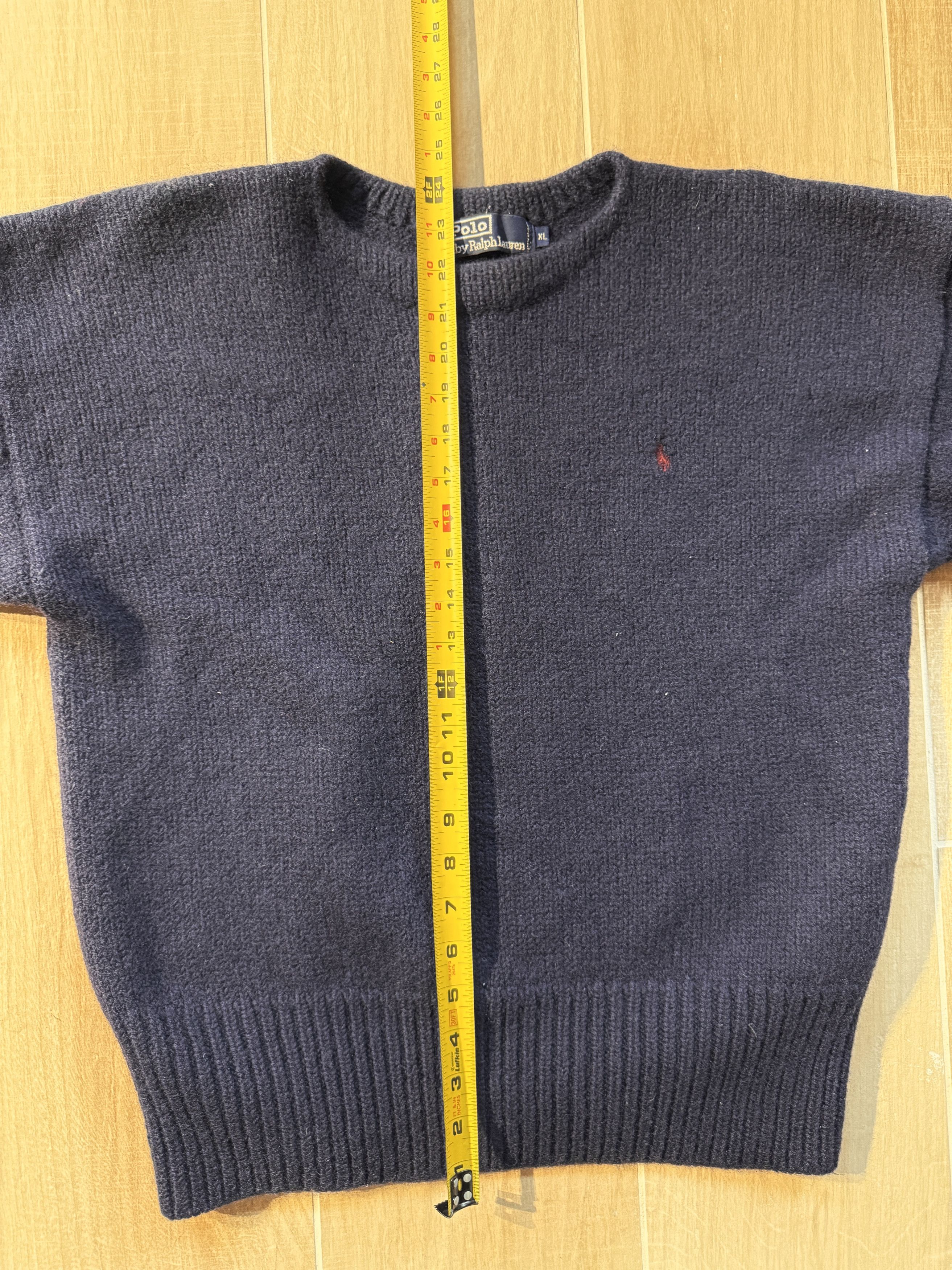 Polo Ralph Lauren Polo Ralph Lauren Knit Sweater Navy Size US XS / EU 42 / 0 - 5 Thumbnail