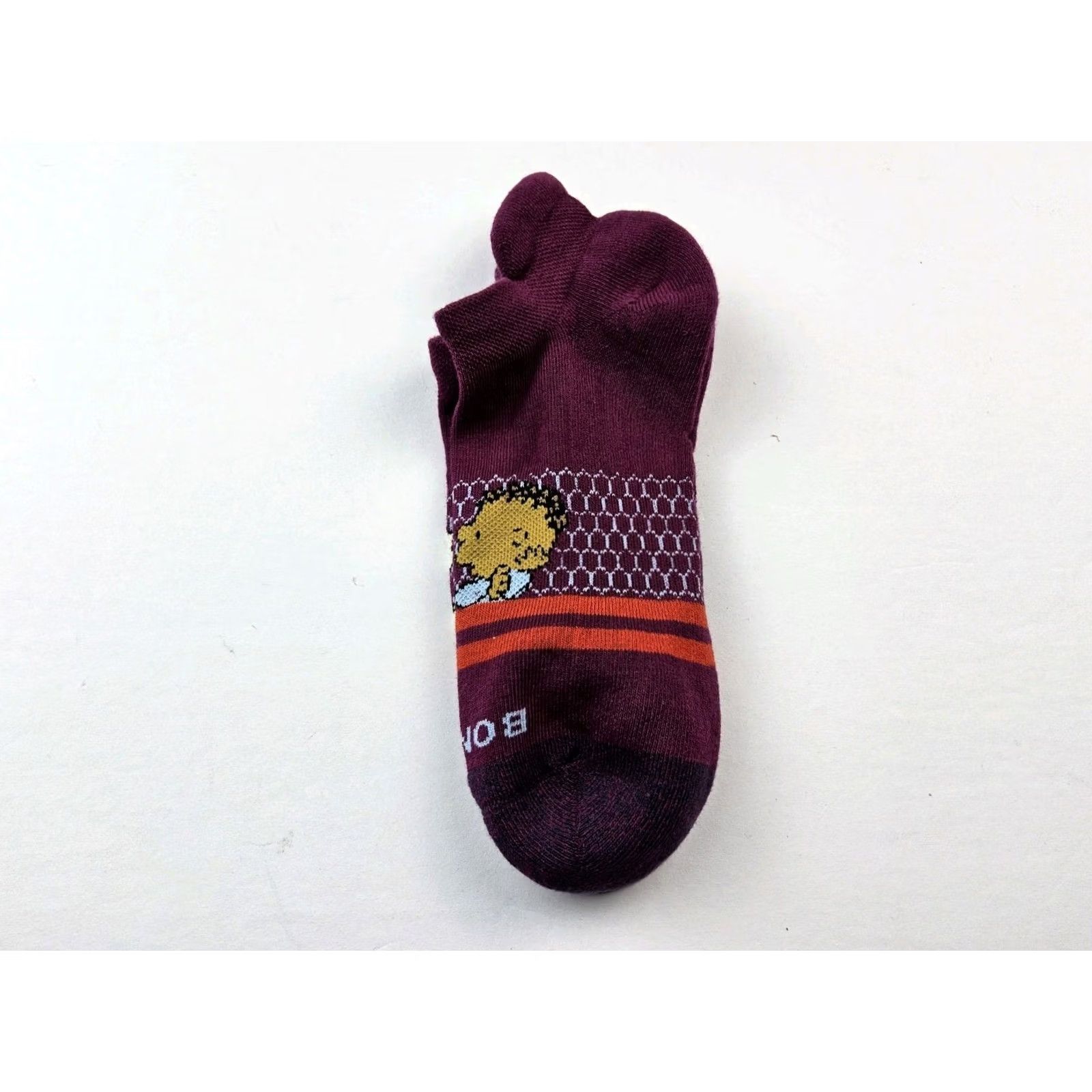 Vintage Bombas Original Peanuts Charlie Brown Franklin Socks M Unisex Adults Red Athletic Socks Boys Girls Mens Womens Size ONE SIZE - 2 Thumbnail
