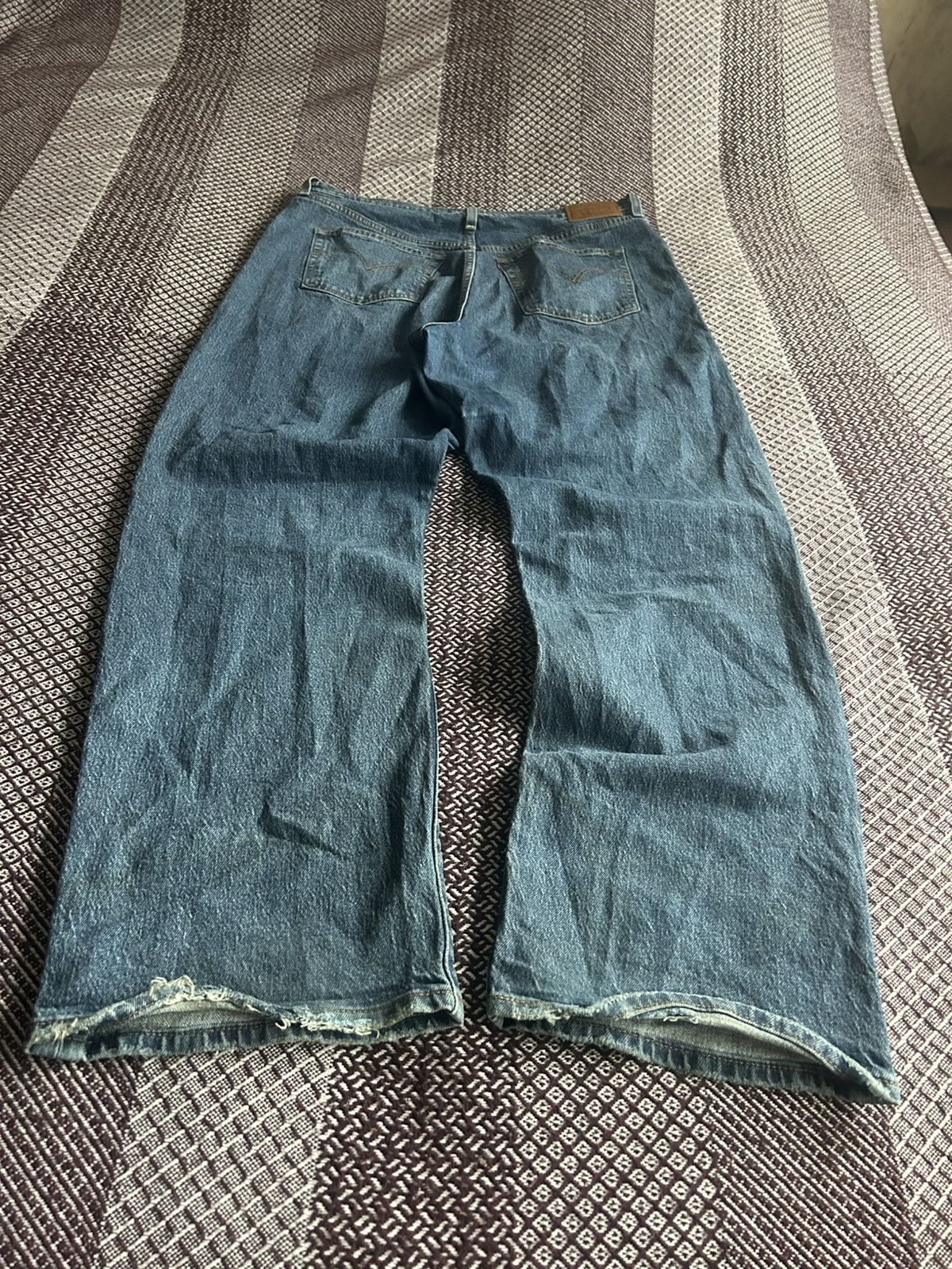 Levi's Levis Premium Model Ribcage Straight Big E Faded Size W33 Size US 33 - 3 Thumbnail