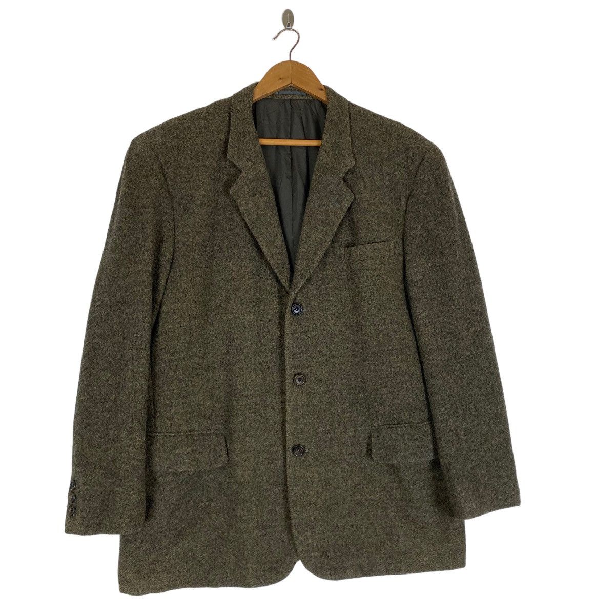 Comme des Garcons Homme ✨AD97 Comme des Garçons Homme wool blazer Size US M / EU 48-50 / 2 - 2 Thumbnail