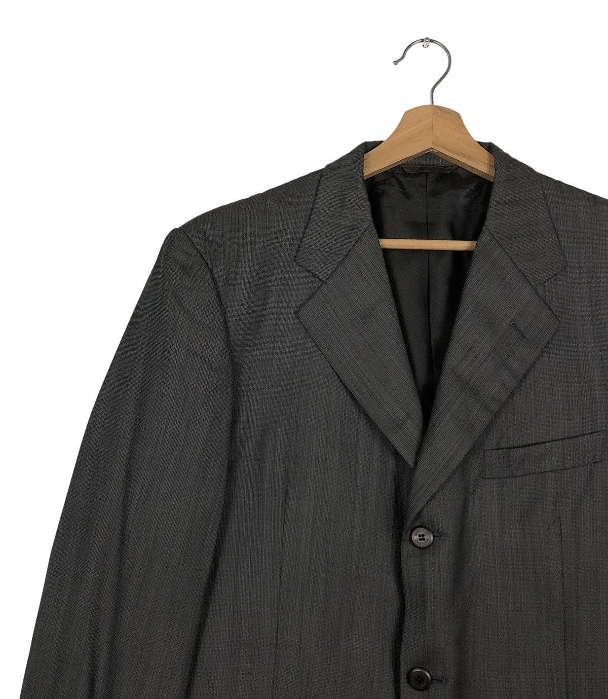 Moschino 🔥VINTAGE DOUBLE BREAST COATS JACKET MOSCHINO STRIPED Size US M / EU 48-50 / 2 - 5 Thumbnail