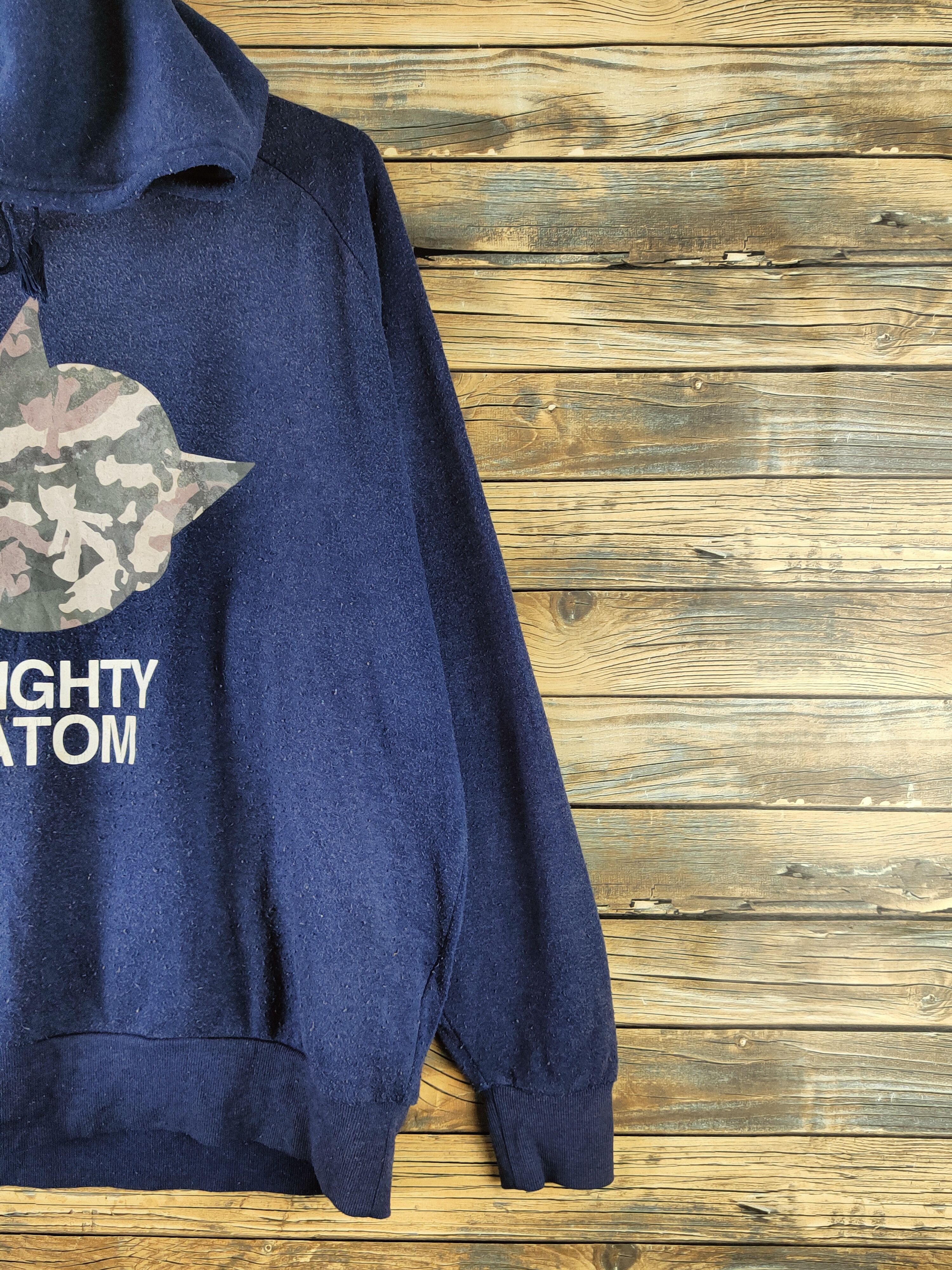 Anime DL Tezuka Productions Navy Hoodie Sweatshirts #46-209 Size US XL / EU 56 / 4 - 6 Thumbnail