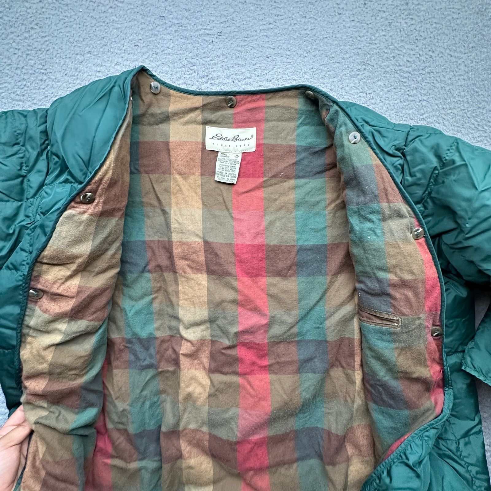 Eddie Bauer VTG Eddie Bauer Goose Down Puffer Jacket Liner Only Medium Size US M / EU 48-50 / 2 - 8 Thumbnail