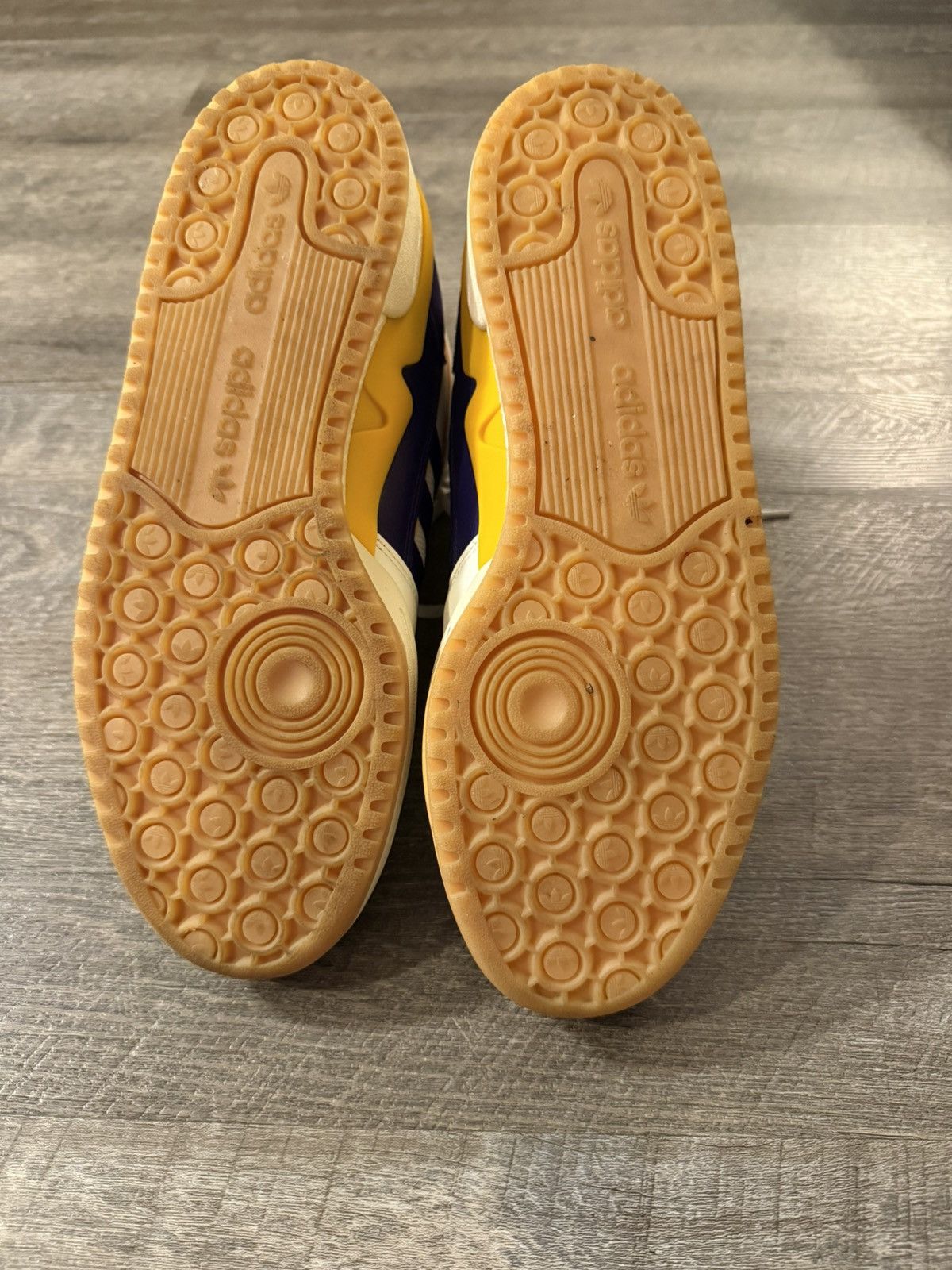 Adidas Adidas Forum Exhibit Mid 2 “Lakers” Size US 10.5 / EU 43-44 - 5 Thumbnail