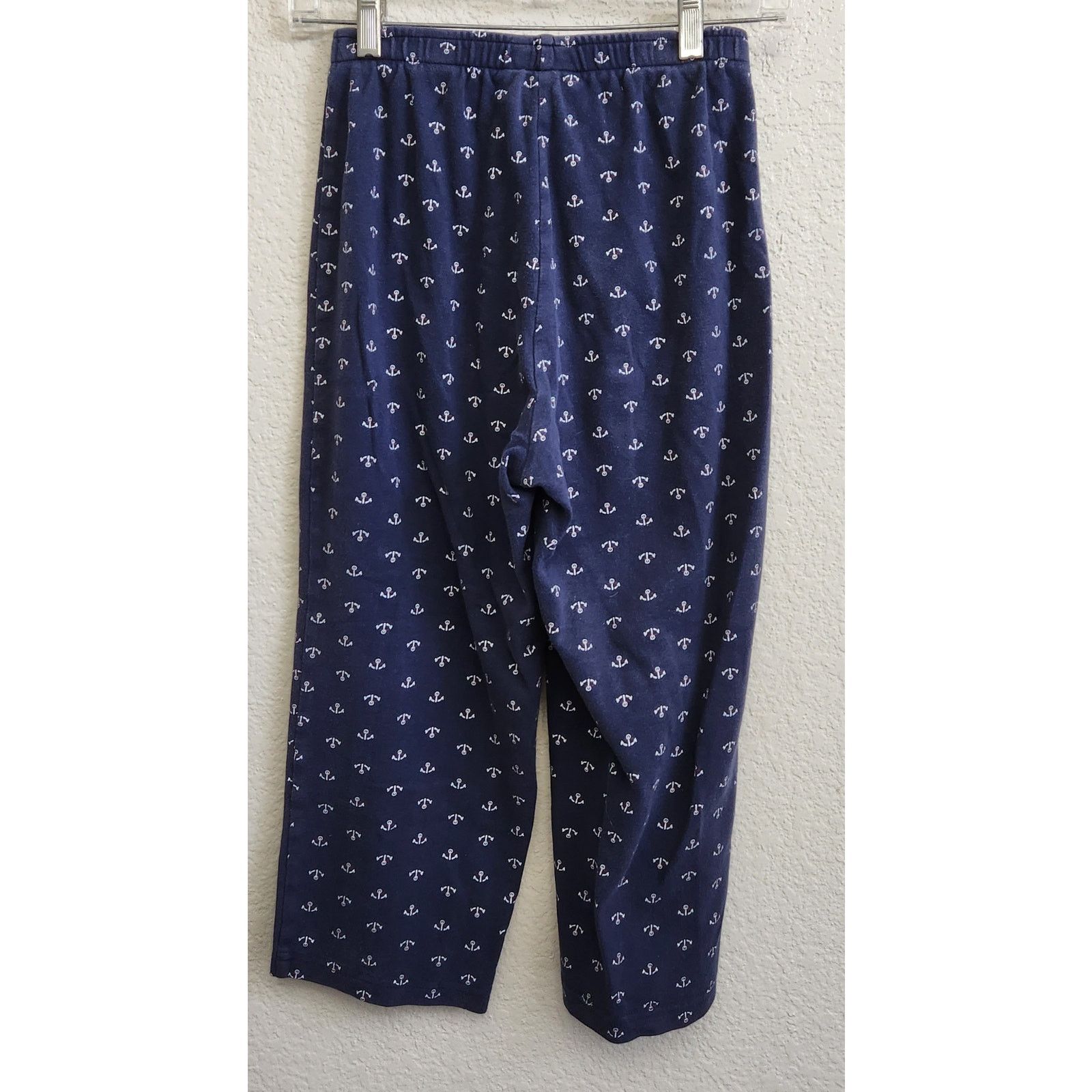 Other Cathy Daniels Blue Anchor Print Cropped Leggings Small Size 24" / US 00 / IT 34 - 3 Thumbnail