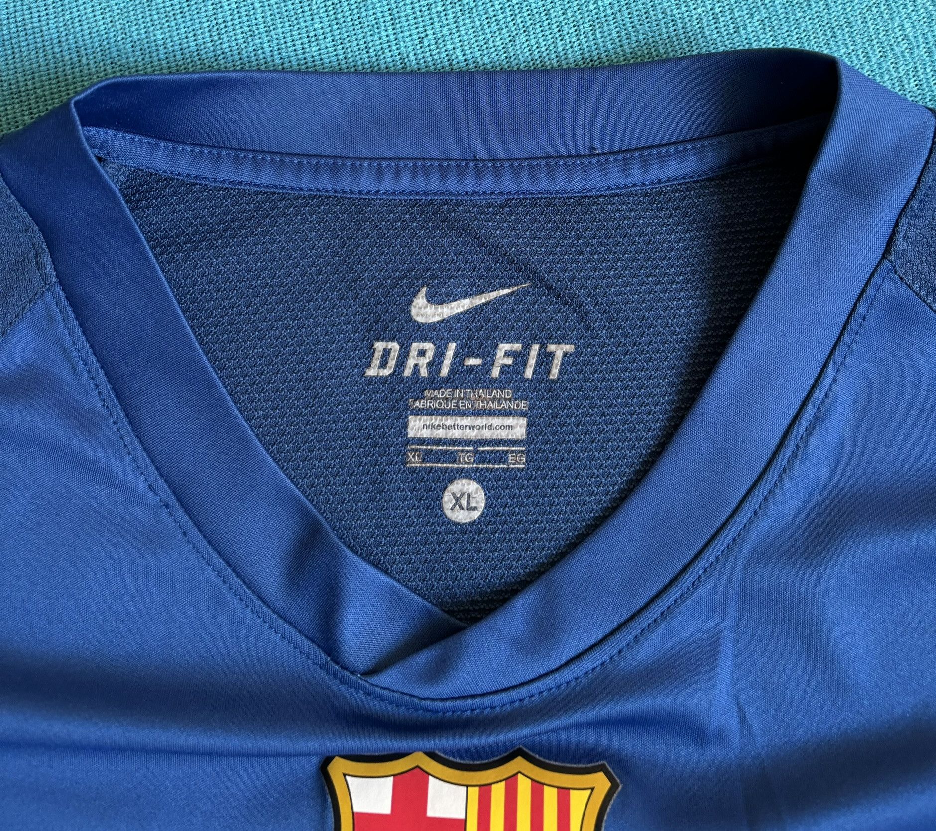 Nike FC Barcelona 2012-2013 Nike Training Jersey size. XL Size US XL / EU 56 / 4 - 17 Thumbnail