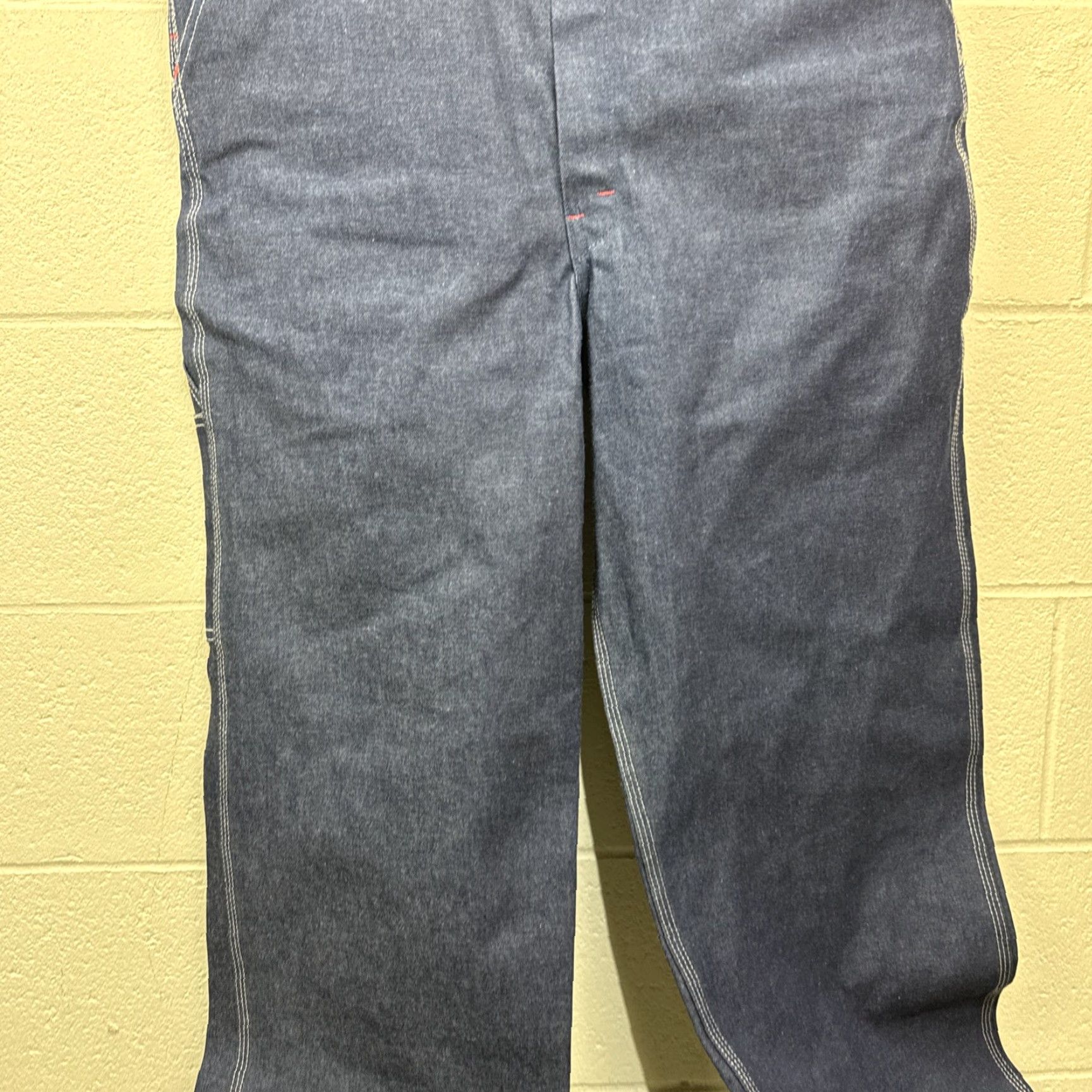 Dickies Dickies Classic Bib Overalls Men 34x32 Black Canvas Carpenter Work Pants Size US 34 / EU 50 - 5 Thumbnail