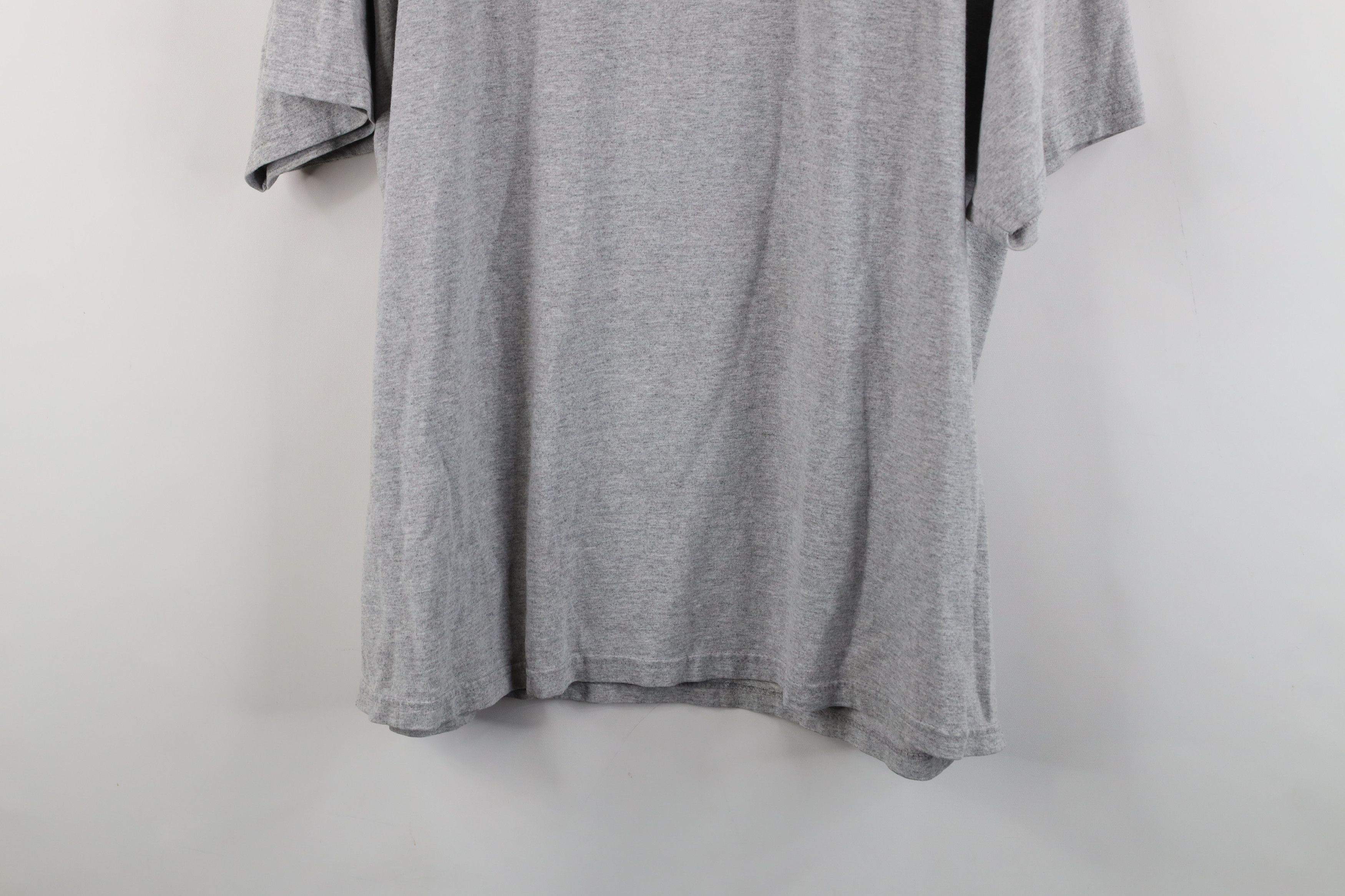Vintage Vintage 90s State University Football T-Shirt Heather Gray Size US XL / EU 56 / 4 - 10 Thumbnail