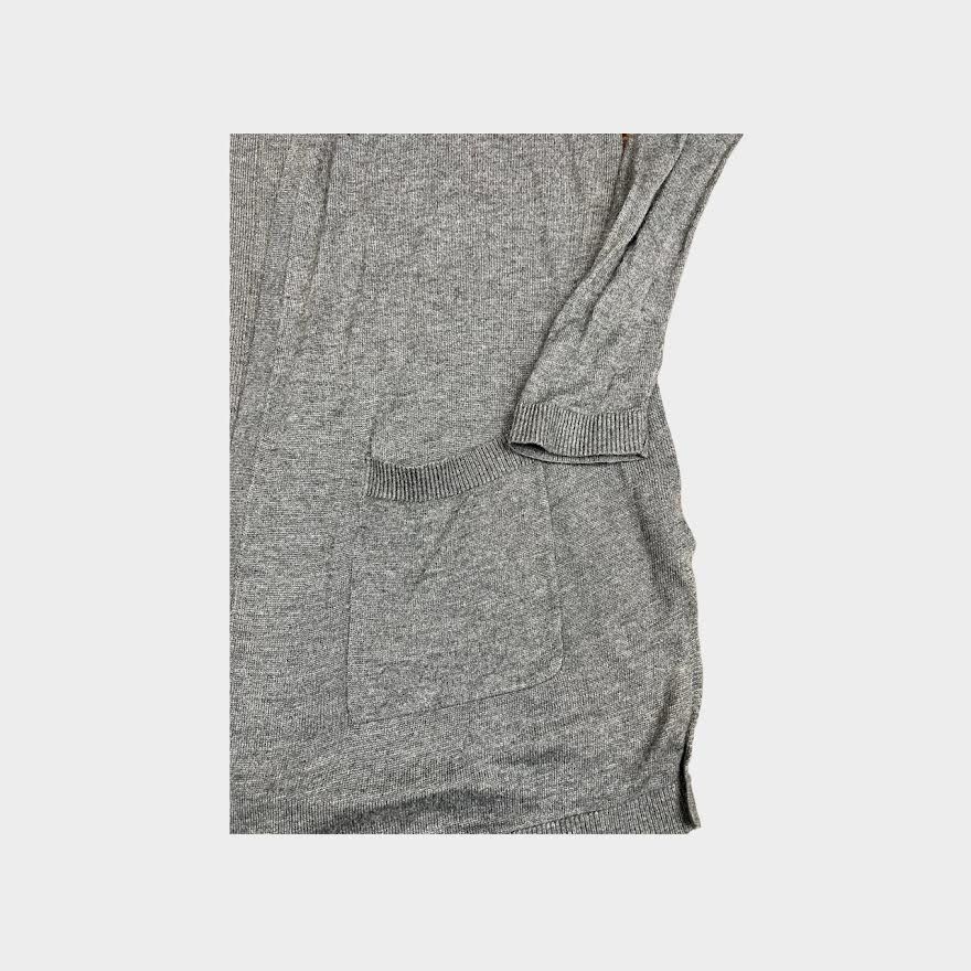 Mossimo Mossimo | Women's Lightweight Open Gray Cardigan | Medium Size M / US 6-8 / IT 42-44 - 4 Thumbnail