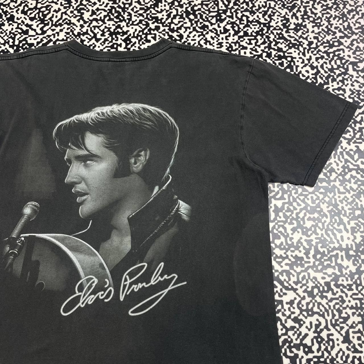 Band Tees Vintage 00s Elvis Presley Band Rock Faded Boxy T-shirt Y2K Size US XL / EU 56 / 4 - 13 Thumbnail