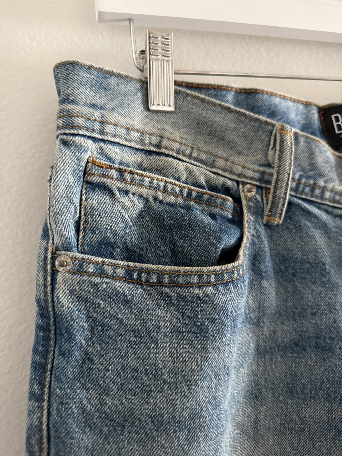 Bdg BDG UO Relaxed Dad Fit Denim Jeans Pants Blue Stone-Wash Size US 32 / EU 48 - 11 Thumbnail