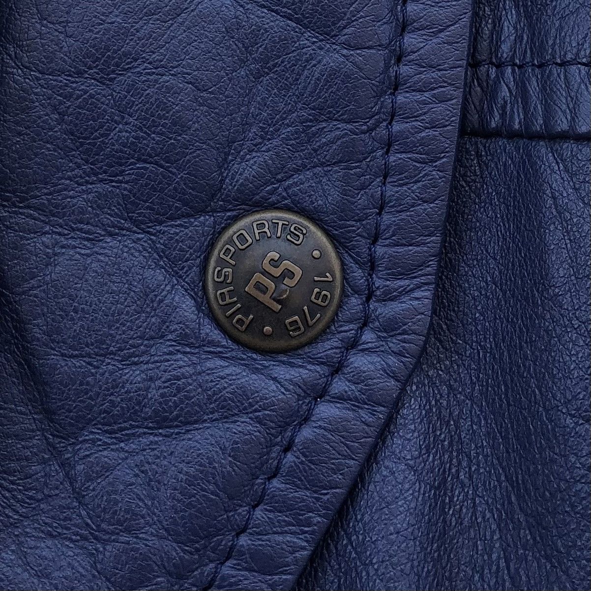 Sports Specialties 🔥VTG Pia Sports Racing Soft Sheepskin Leather Bomber Jacket Size US XL / EU 56 / 4 - 12 Thumbnail