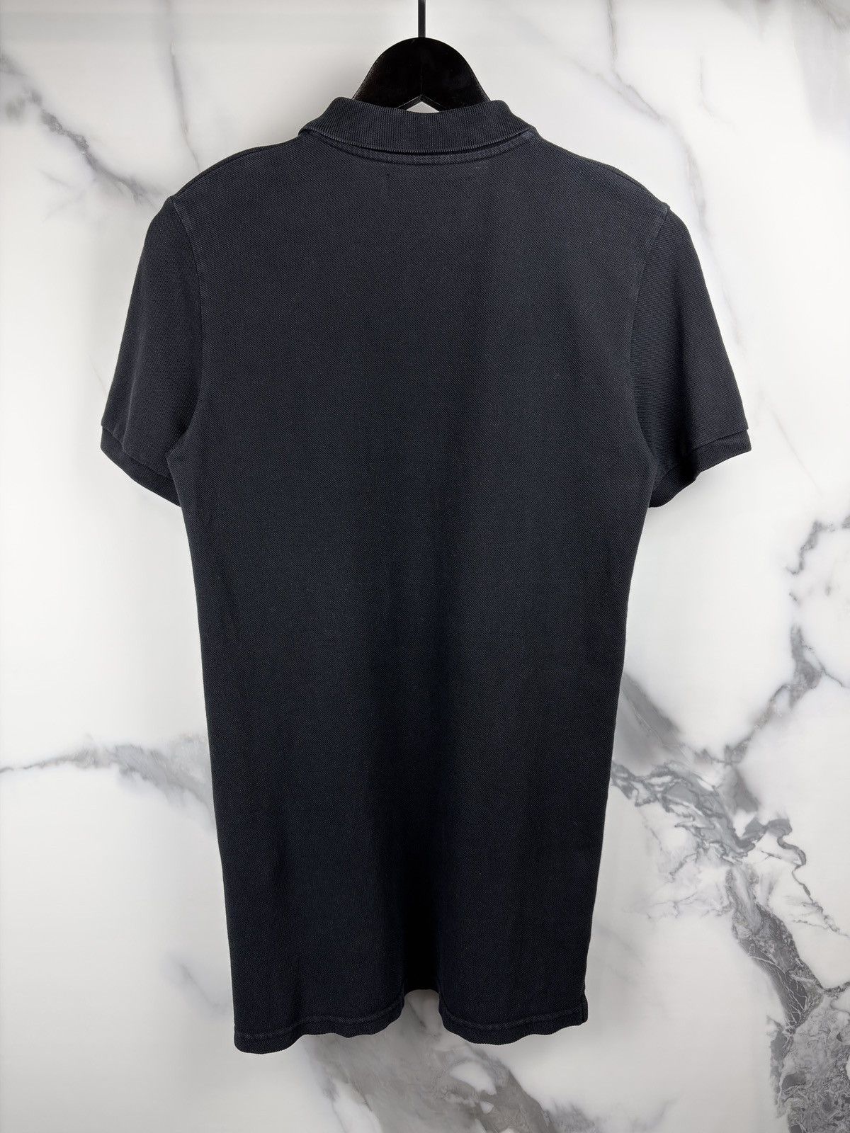Raf Simons Raf By Raf Simons RAF Embroidered Button Polo Shirt Black Size US M / EU 48-50 / 2 - 2 Thumbnail