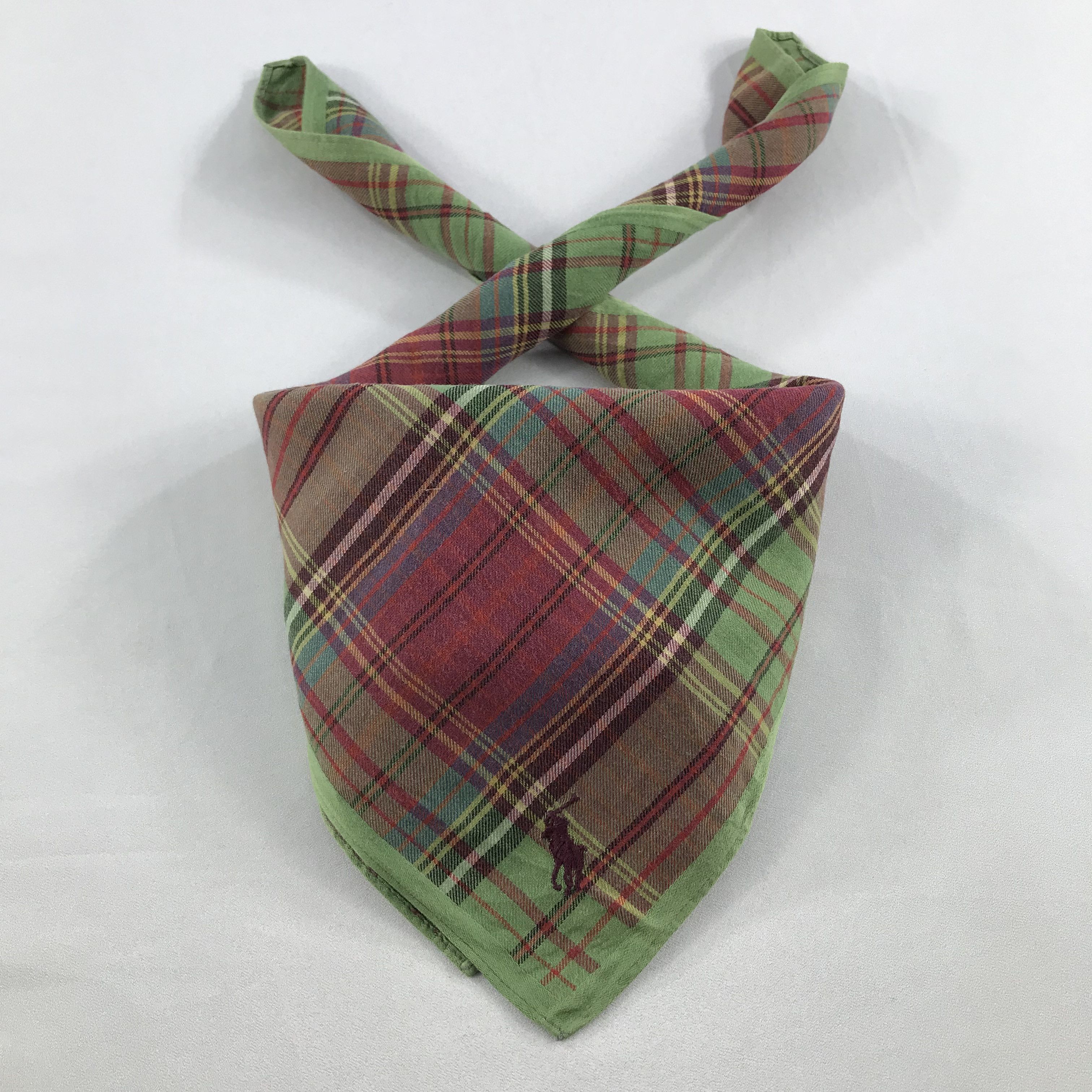 Polo Ralph Lauren × Vintage Polo Ralph Lauren Bandana / Handkerchief/Neckerchief -S2767A Size ONE SIZE - 3 Thumbnail