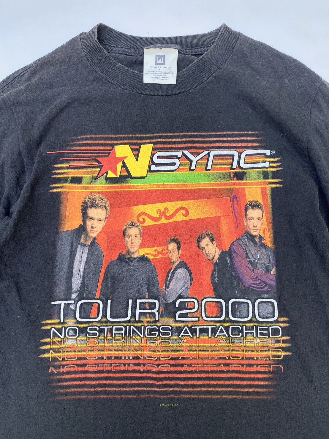 Band Tees Vintage Y2K NSYNC Tour Promo Tee Size US S / EU 44-46 / 1 - 2 Thumbnail