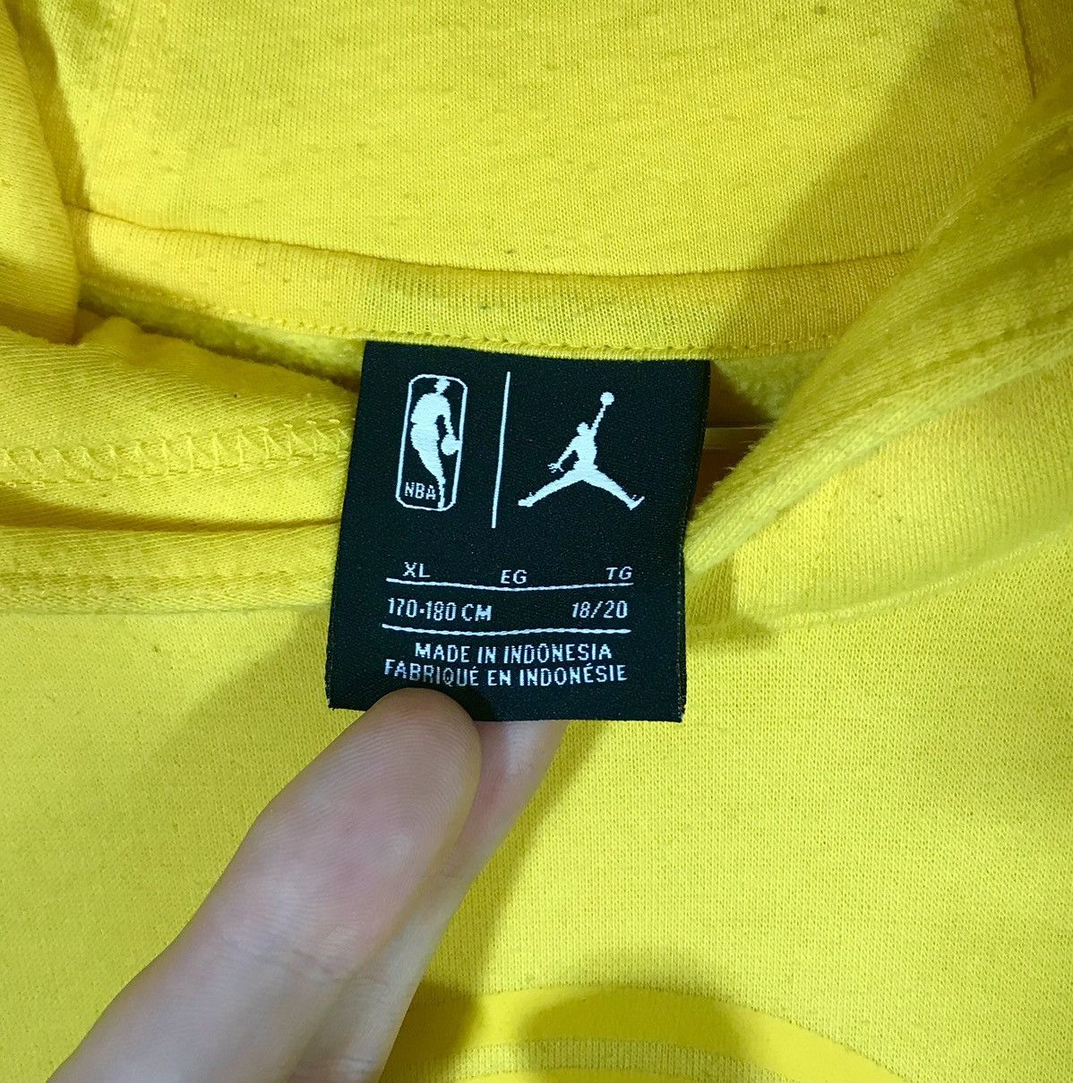 Jordan Brand Golden State Warriors Hoodie NBA Men's Yellow Size US S / EU 44-46 / 1 - 5 Thumbnail