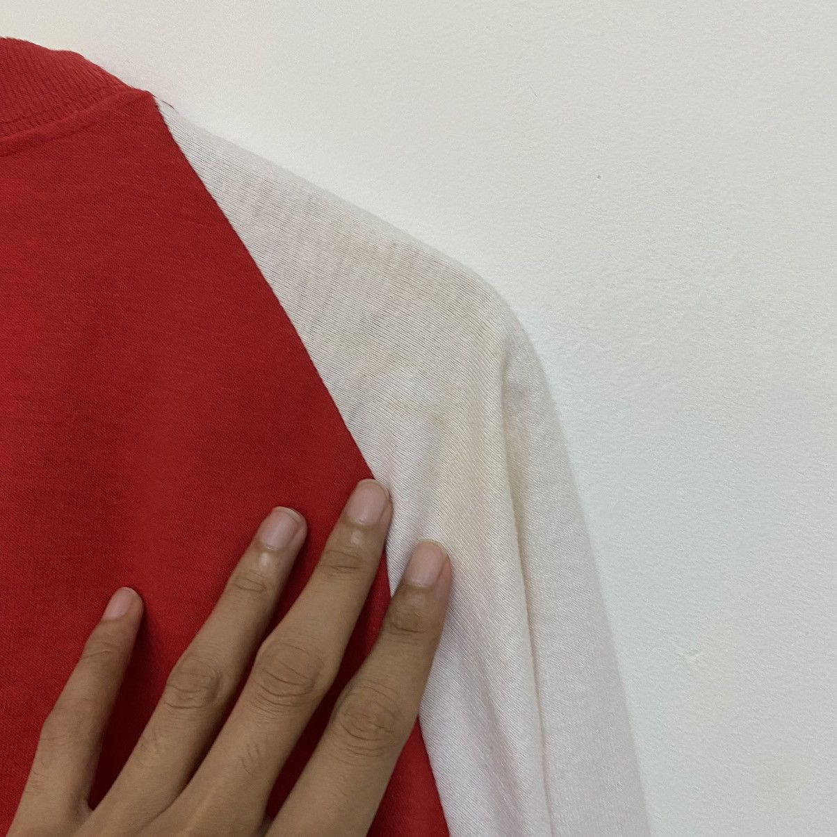 MLB × Vintage Vintage 89 MLB Cincinnati Reds Baseball Overprint Sweatshirt Size US XL / EU 56 / 4 - 13 Thumbnail