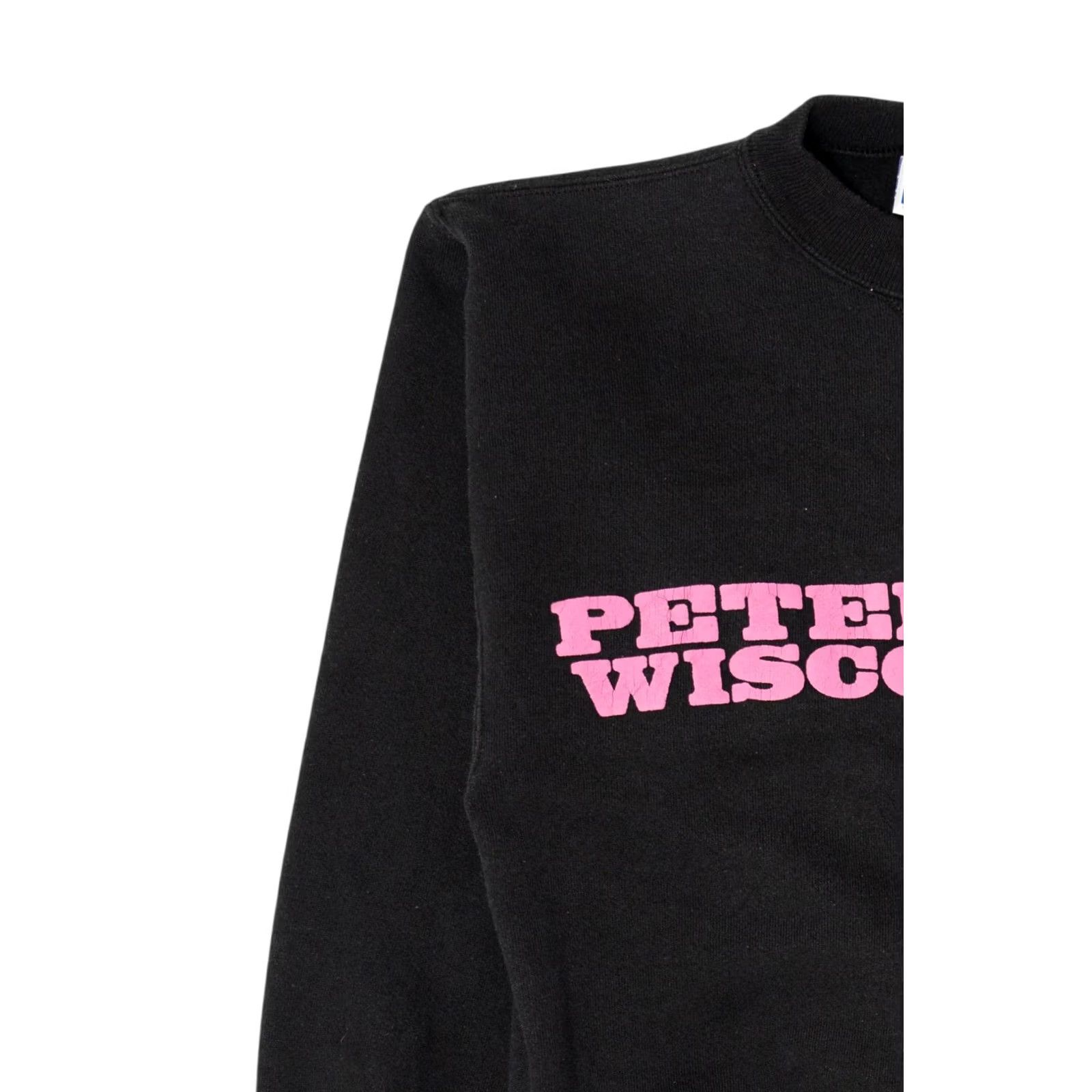 Hanes VINTAGE Peterbilt Wisconsin Sweatshirt 1990s Small Black Hanes USA Size US S / EU 44-46 / 1 - 6 Thumbnail
