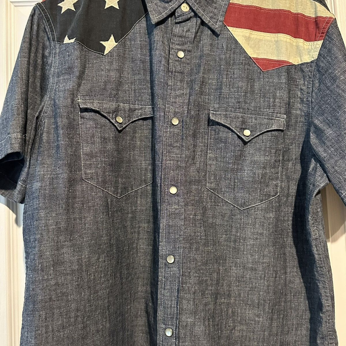 Denim & Supply Ralph Lauren Men’s Denim & Supply Ralph Lauren USA Flag Shirt Size Large Size US L / EU 52-54 / 3 - 4 Thumbnail