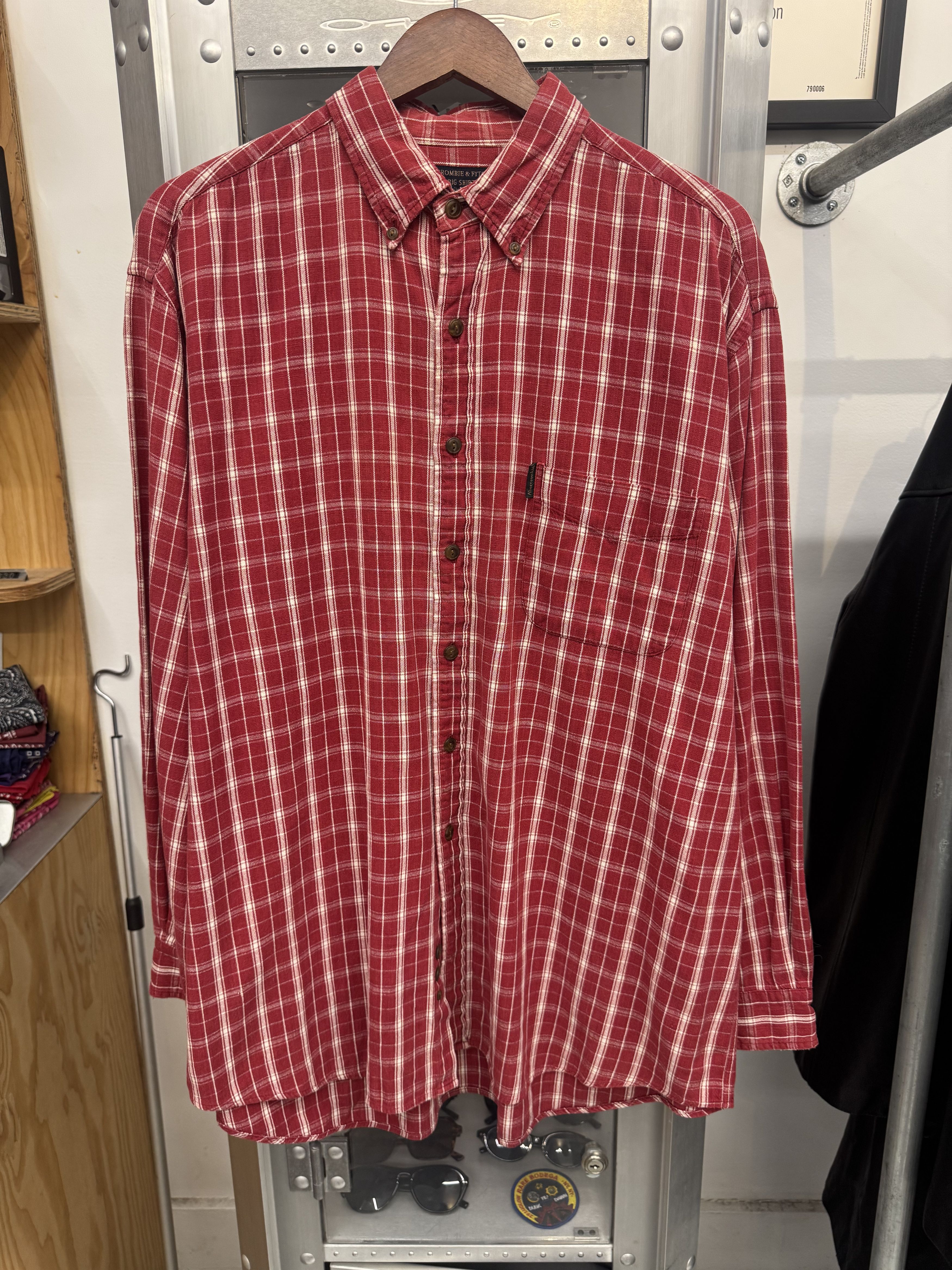 Abercrombie & Fitch Vintage Abercrombie & Fitch Button Up Size US L / EU 52-54 / 3 - 1 Thumbnail