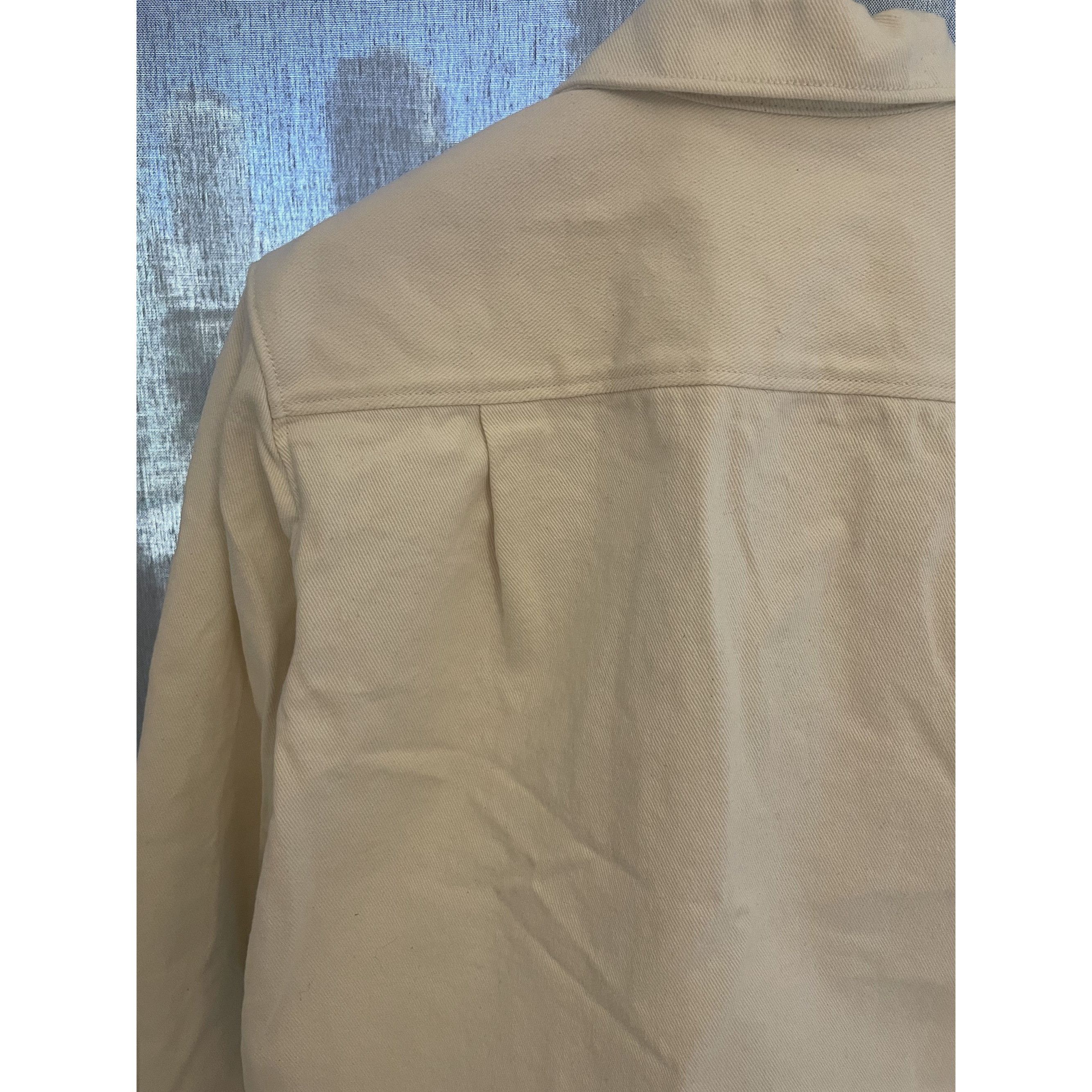 Alexander Wang Alexander Wang Mens Beige Long-Sleeve Button-Up Shirt With Z Size XS / US 0-2 / IT 36-38 - 4 Thumbnail