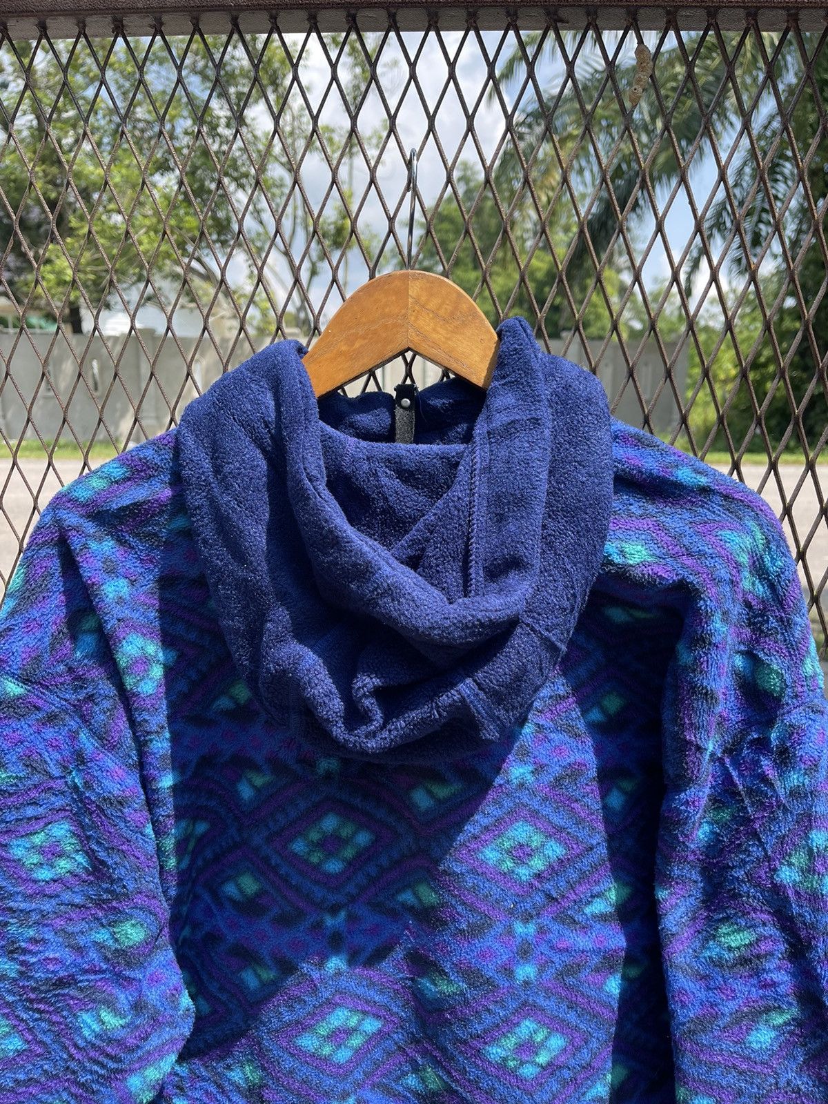 Japanese Brand Phenix Polartec Patterned Fleece Jacket – Vintage 90s Size US L / EU 52-54 / 3 - 8 Thumbnail
