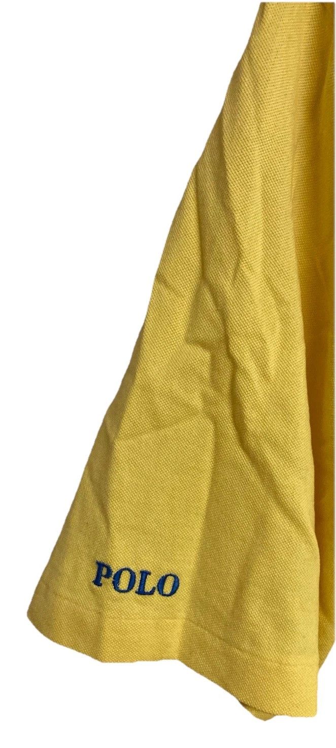 Polo Ralph Lauren VTG Polo Golf Ralph Lauren Polo Big Pony Yellow Sz Med Size US M / EU 48-50 / 2 - 4 Thumbnail