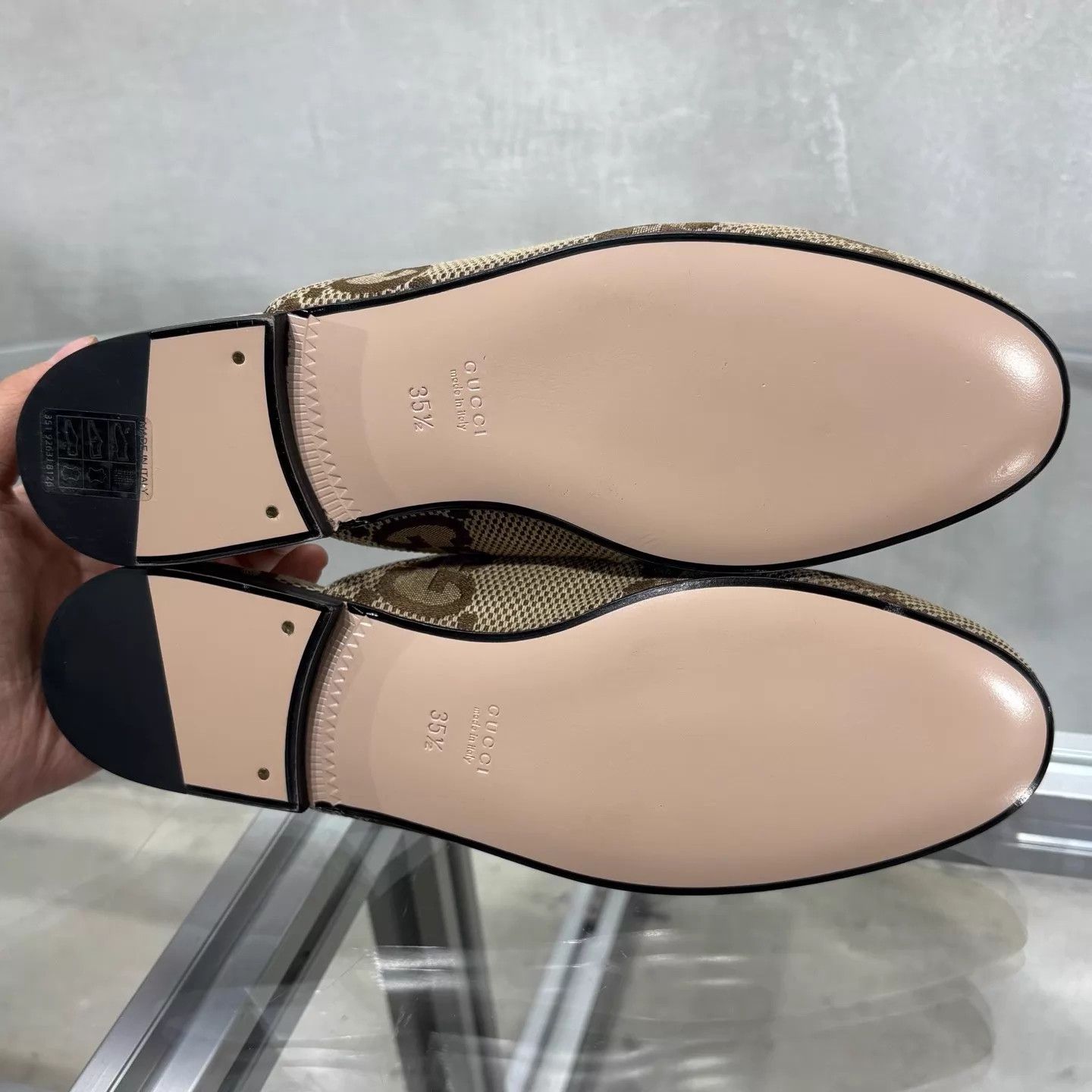 Gucci Gucci GG Monogram Brown Slides 35.5 Size US 5 / IT 35 - 7 Thumbnail