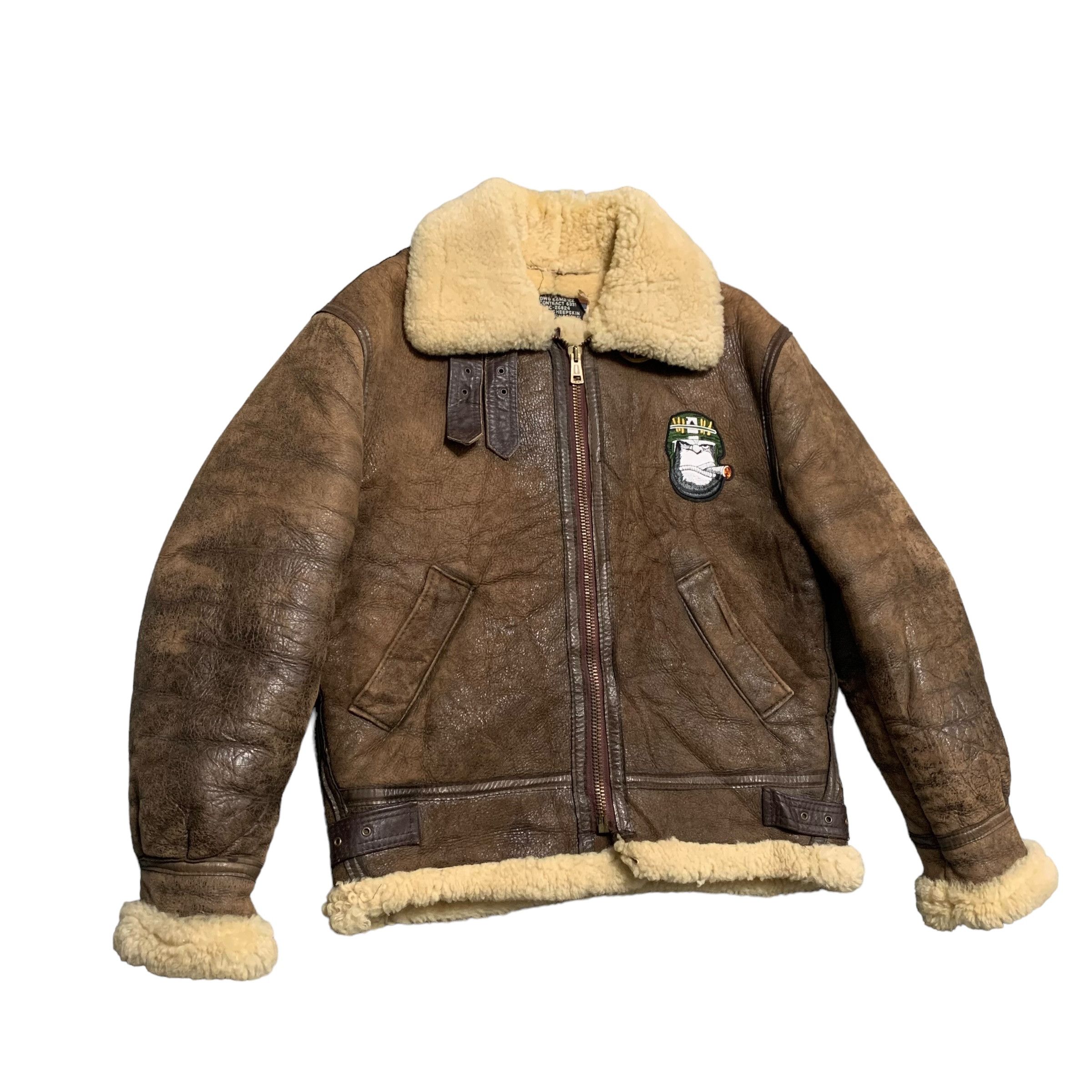 Other Vintage US Sheepskin International B3 Jacket Made In USA Size US M / EU 48-50 / 2 - 2 Thumbnail