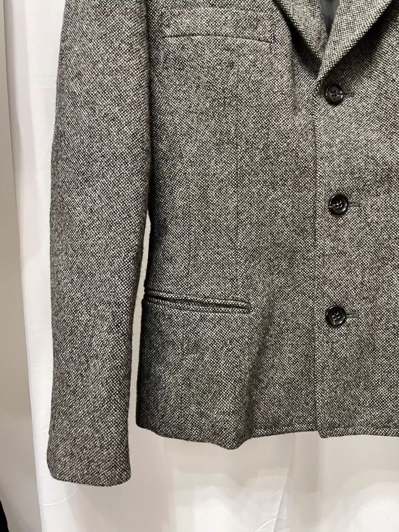 Comme des Garcons Comme des Garçons Gray Wool Blazer-2505 Size US M / EU 48-50 / 2 - 4 Thumbnail