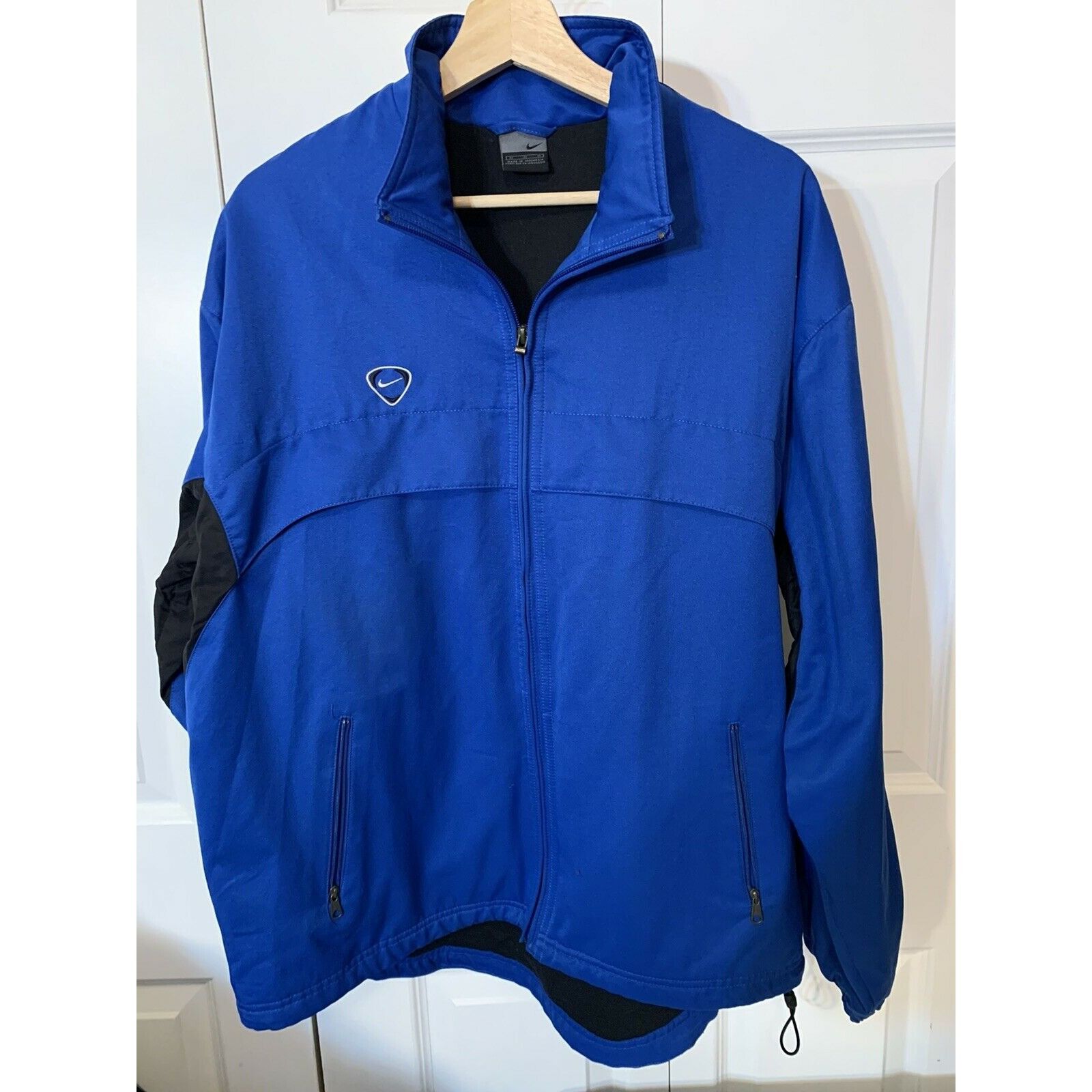Nike Vintage Men’s Nike Jacket Sz Medium Full Zip Blue Polyester Size US M / EU 48-50 / 2 - 3 Thumbnail