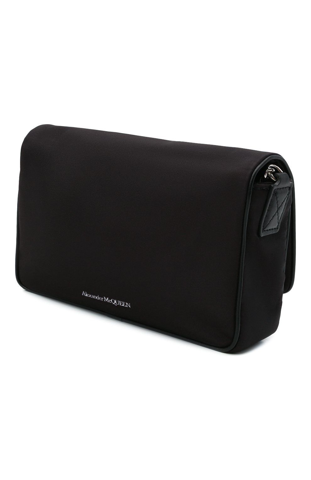 Alexander McQueen ALEXANDER MCQUEEN Skull Black nylon Graffiti logo bag Size ONE SIZE - 3 Thumbnail
