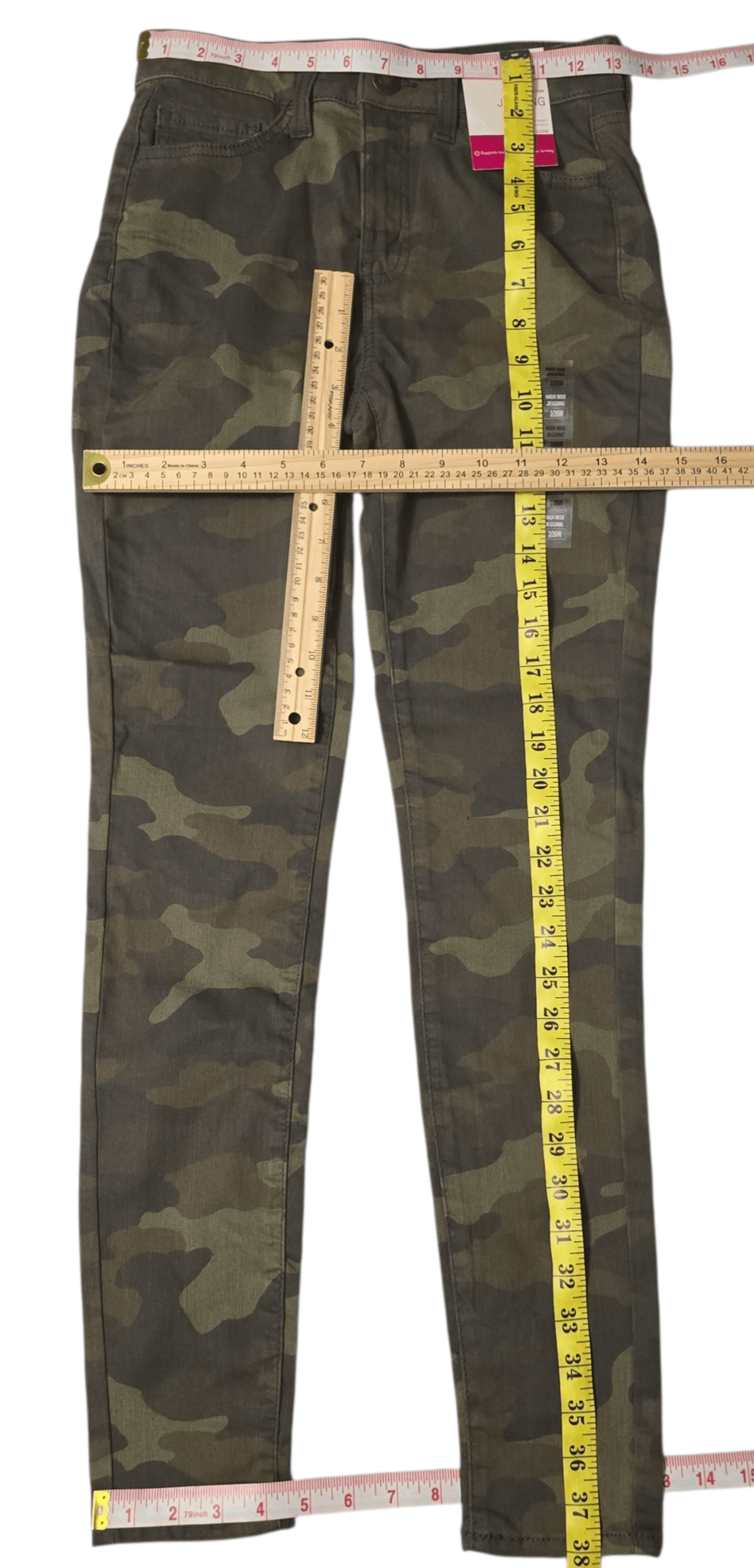 Other SO - High-Rise Camo Jegging, Size 3/26W - 29" Inseam Stretch Size 26" / US 2 / IT 38 - 7 Thumbnail