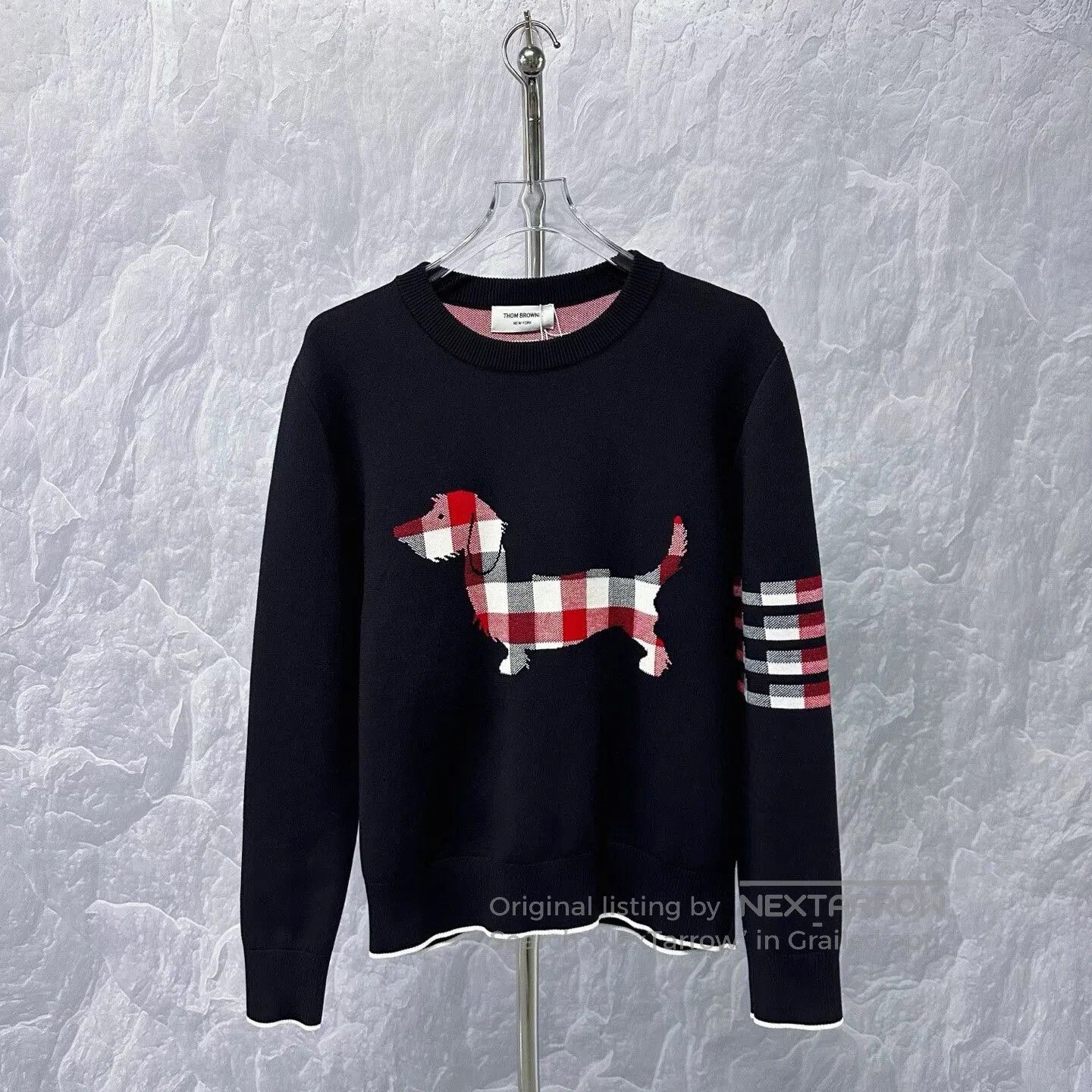 Thom Browne thom browne plaid dog sweatshirt size 3. Size US M / EU 48-50 / 2 - 1 Thumbnail
