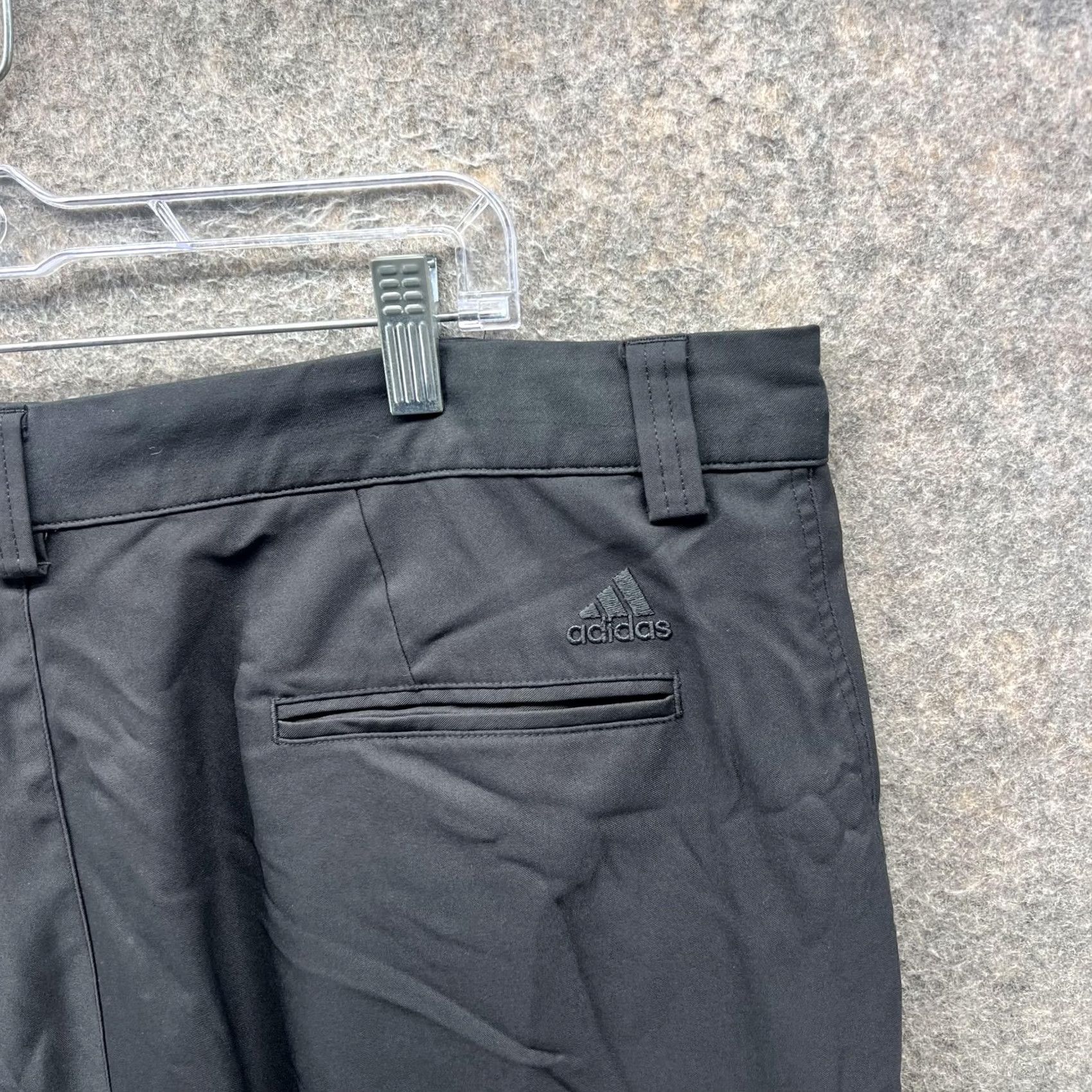 Adidas Adidas Golf Shorts Mens 38 Black Climalite Twill Chino Performance 10 Inseam Size US 38 / EU 54 - 6 Thumbnail