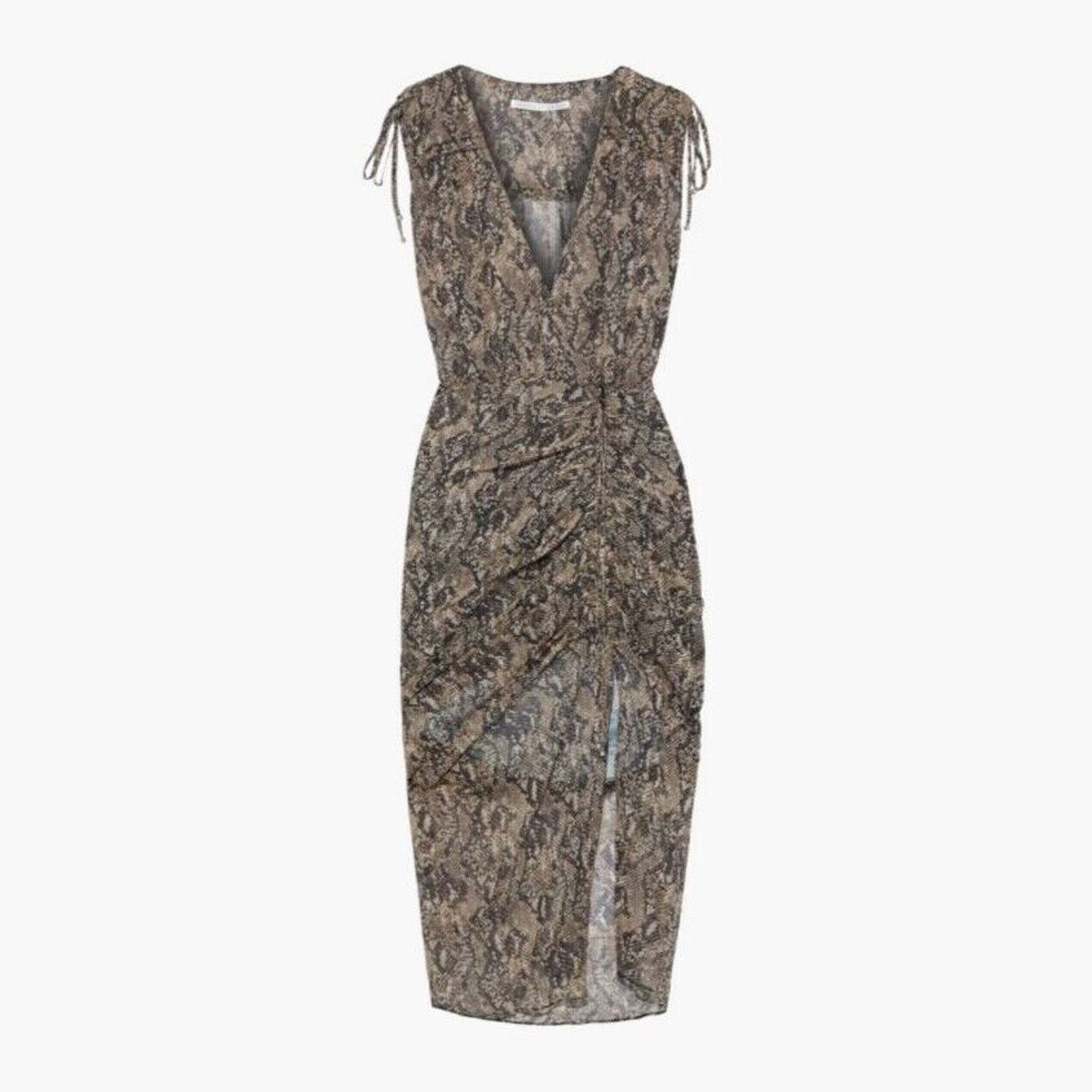 Veronica Beard Veronica Beard Women Snake Print Silk Cocktail Dress Size 0 Size XS / US 0-2 / IT 36-38 - 3 Thumbnail