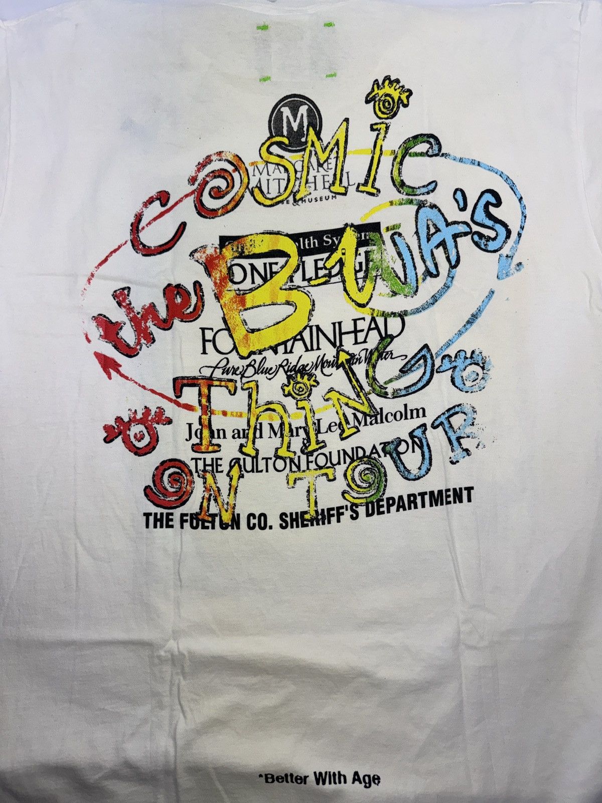 Better With Age COSMIC PRINT VINTAGE TEE Size US XXL / EU 58 / 5 - 4 Thumbnail