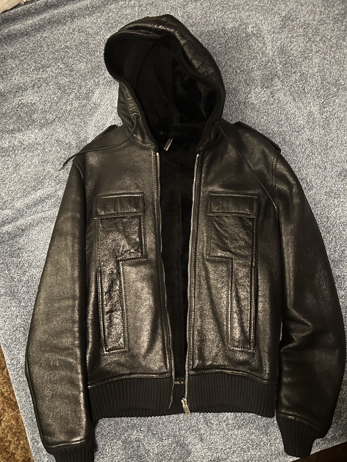Dior × Hedi Slimane Dior Homme AW/07 Leather Coat | Grailed