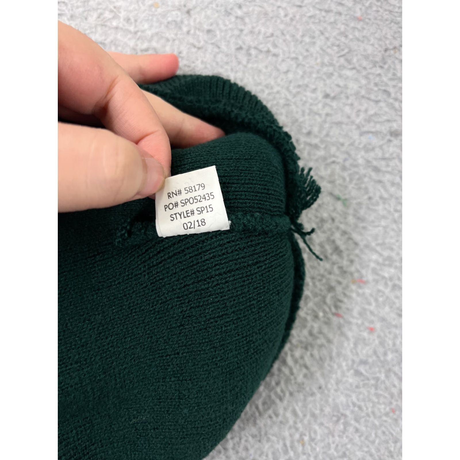 Equipment PromoHeadwear Beanie Sunbelt Toque Adult One Size Green Knit Logo Acrylic Equipment Rental Pom Size ONE SIZE - 8 Thumbnail