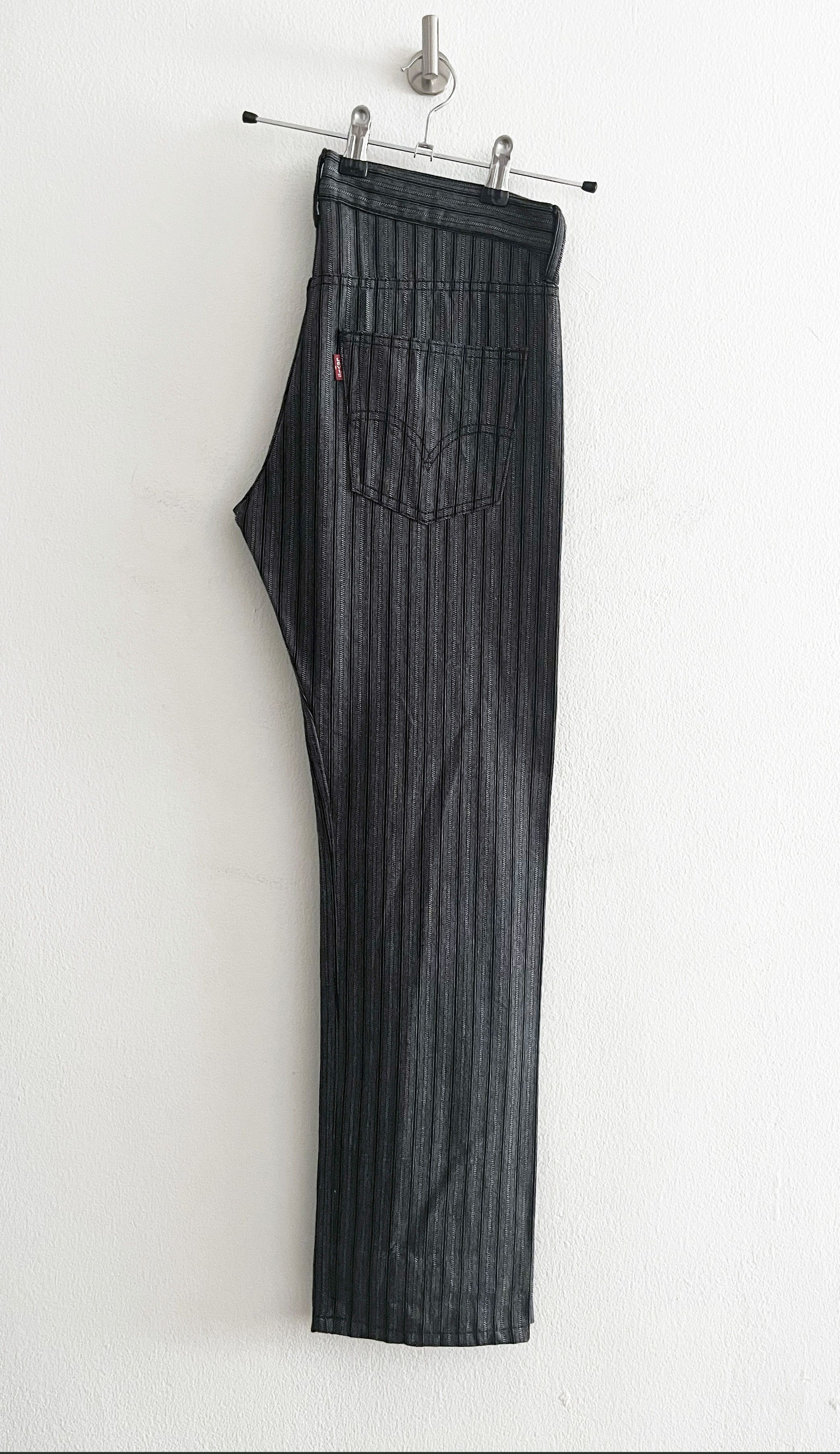 Comme des Garcons Junya Watanabe MAN striped cotton pants Size US 30 / EU 46 - 5 Thumbnail