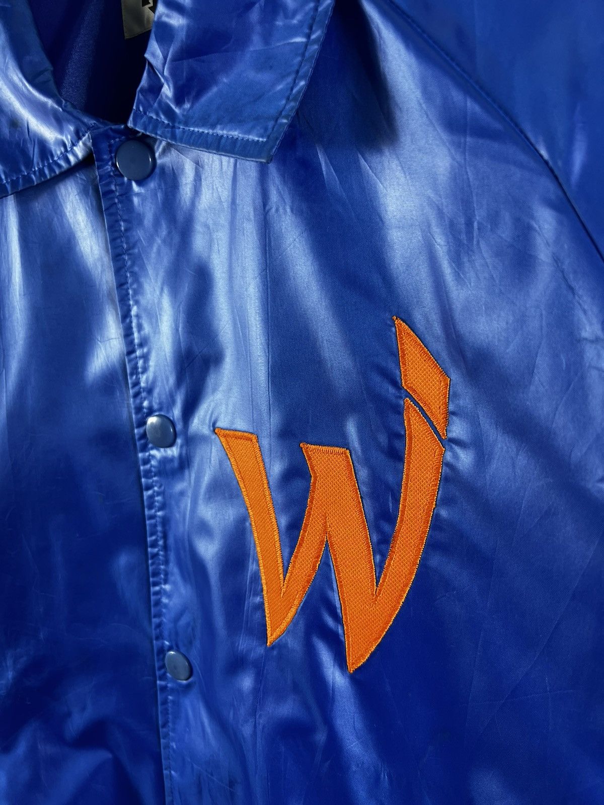 Descente 🔥 "WINGS" BASEBALL TEAM NYLON VARSITY JACKET - L Size US M / EU 48-50 / 2 - 5 Thumbnail