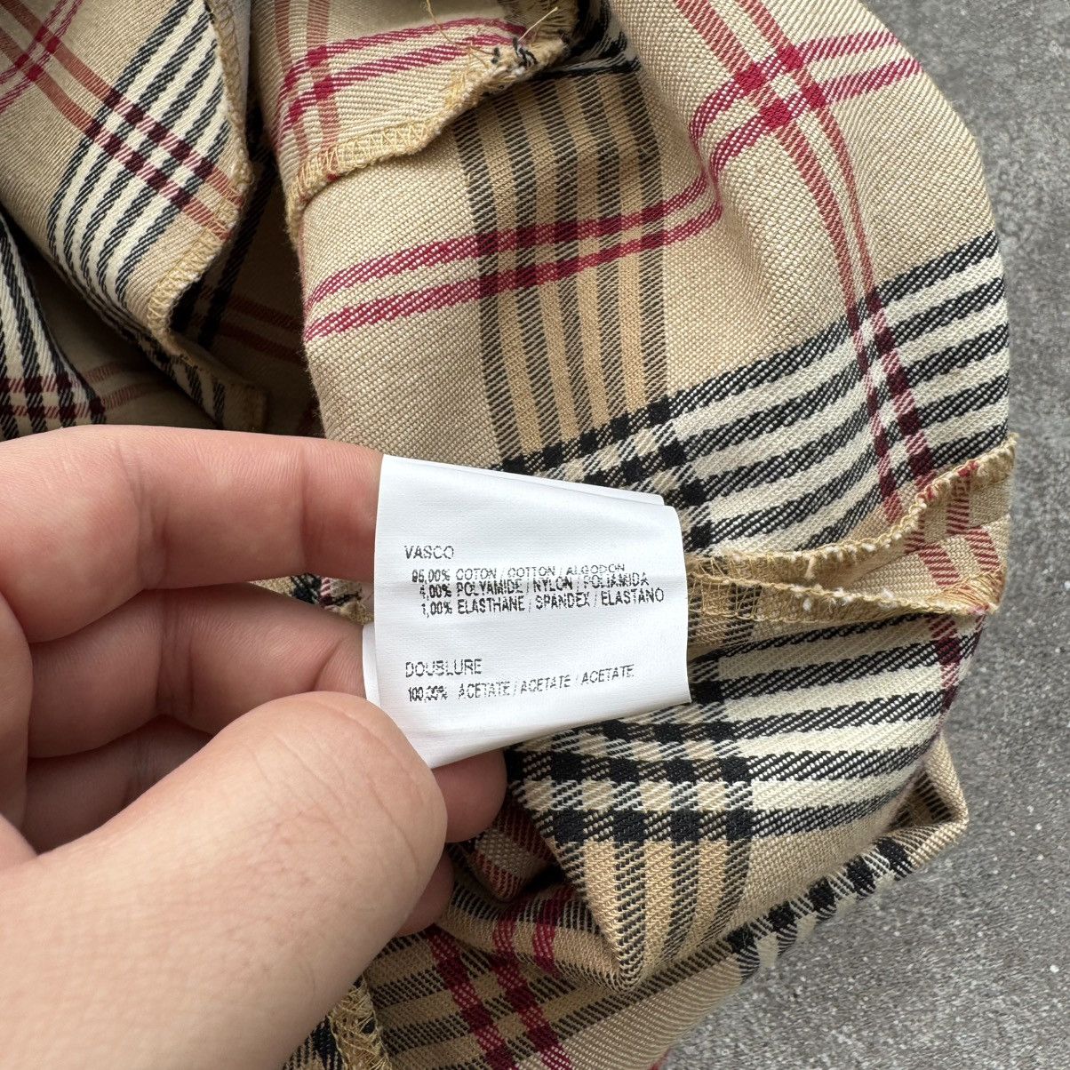 Hysteric Glamour × Vintage Morgan de Toi Vintage Retro Check Trench Coat Size M / US 6-8 / IT 42-44 - 13 Thumbnail