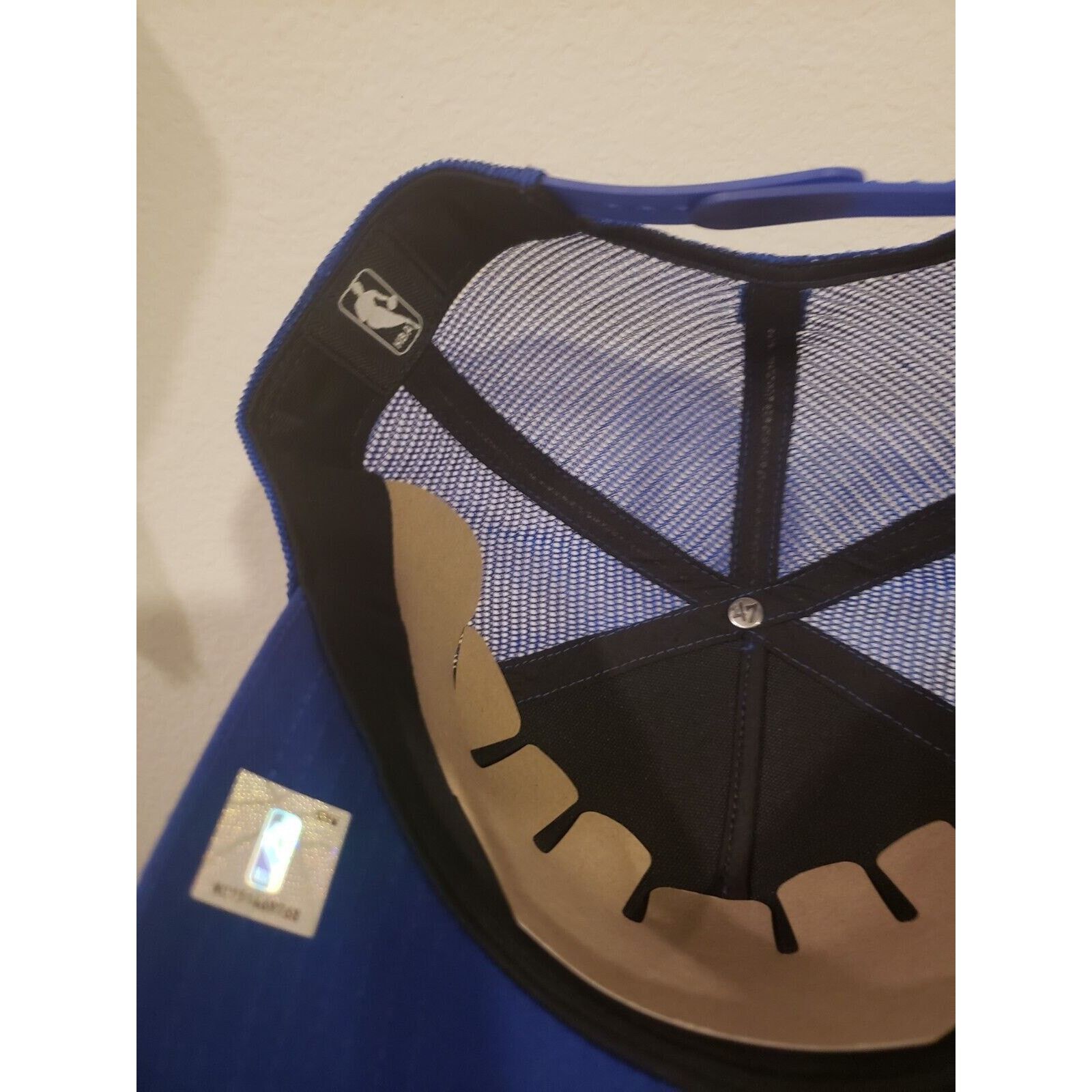 47 Dallas Mavericks Hat '47 Trucker Snap Back Blue '47 Brand Size ONE SIZE - 5 Thumbnail