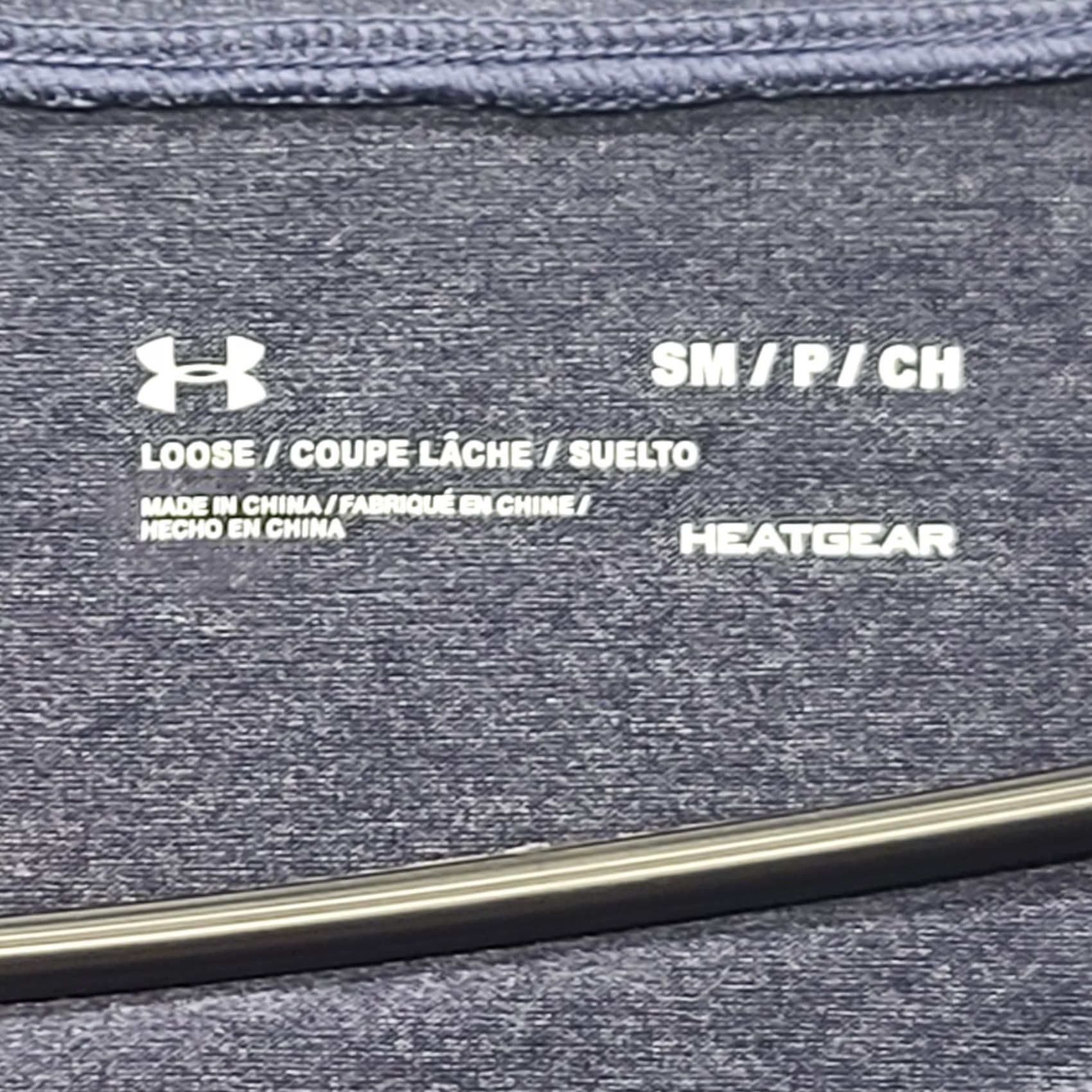 Under Armour Under Armour T Shirt Womens S Short Sleeve Cropped Relaxed Fit Blue Logo Beach 90s? Size 28" / US 6 / IT 42 - 2 Thumbnail