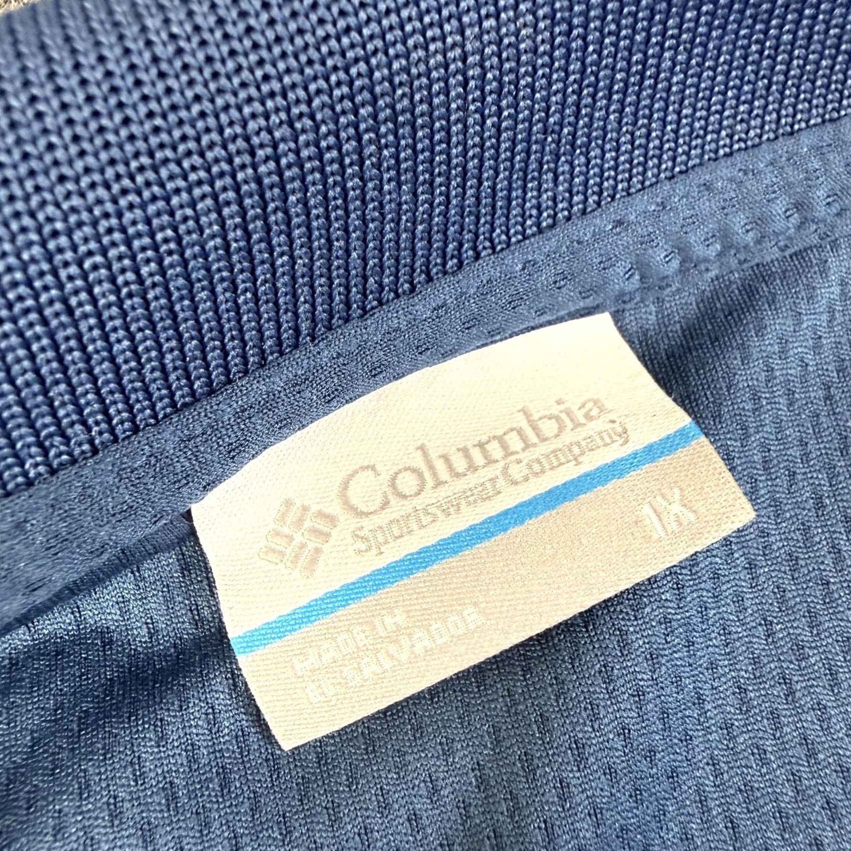 Vintage Columbia PFG Polo Shirt Mens Big 1X Blue Omni-Shade Solar Stream Fishing UV Shirt Size US XL / EU 56 / 4 - 7 Thumbnail