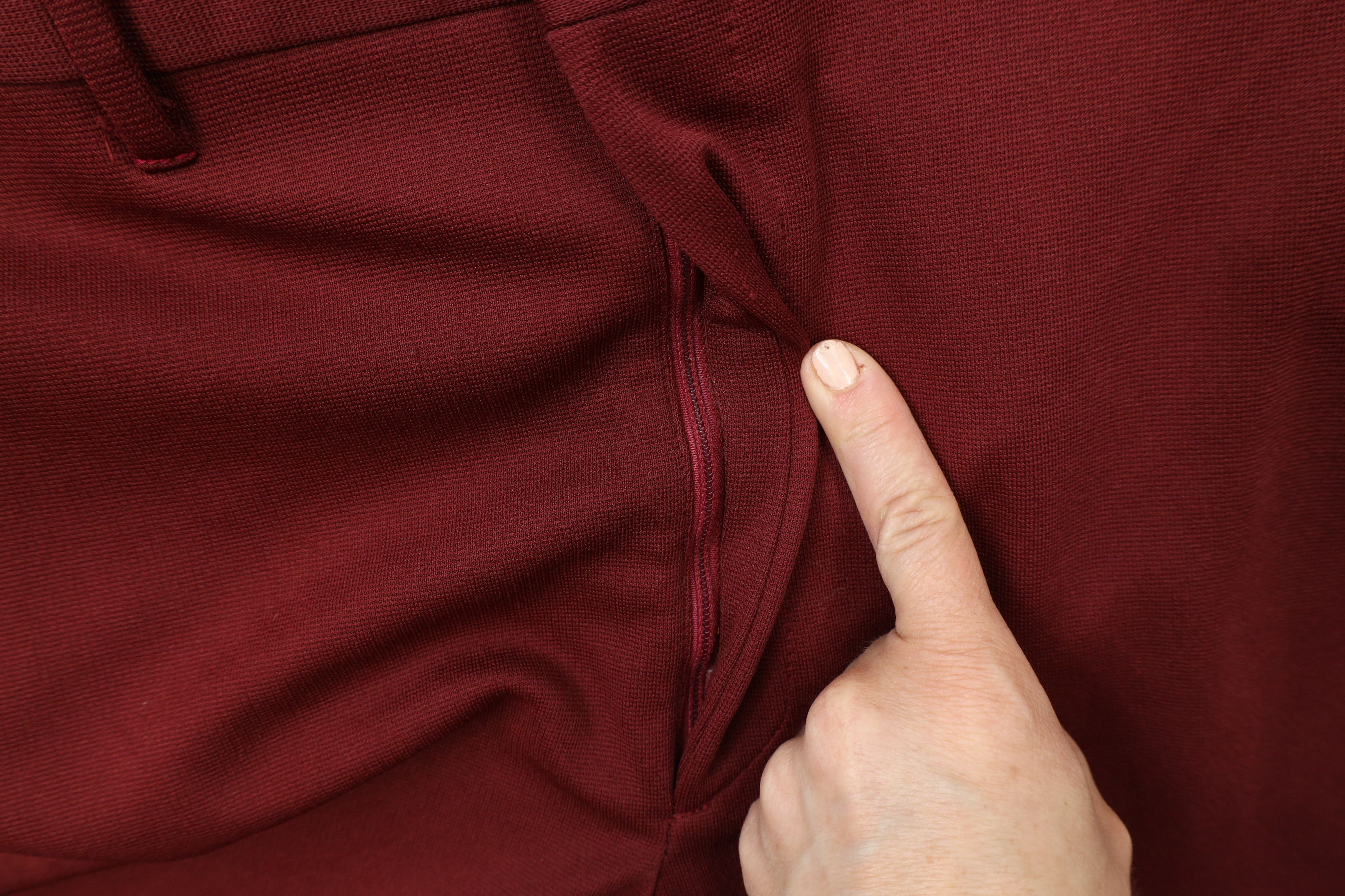 Vintage Vintage 70s Streetwear Bell Bottoms Chino Pants Red USA Size US 44 / EU 60 - 6 Thumbnail