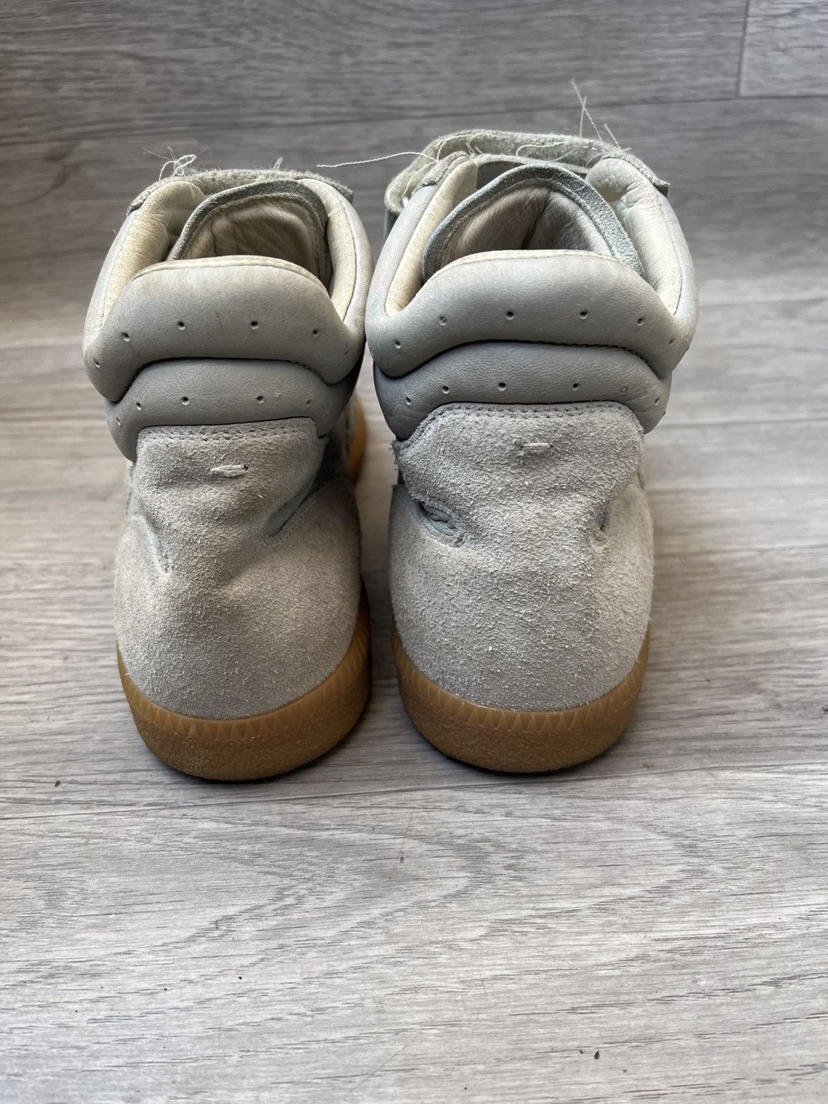 Maison Margiela Maison margiela velcro suede replica gat hi top sneakers Size US 7 / IT 37 - 6 Thumbnail